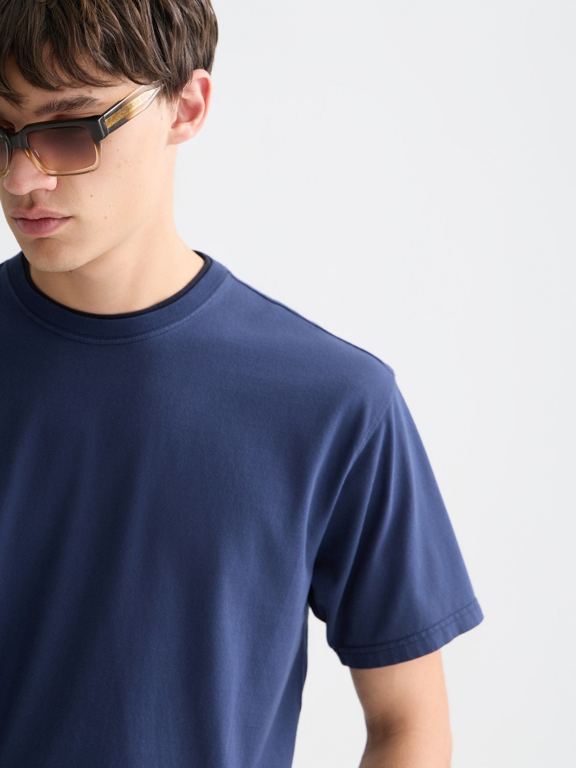 3 Crosses Garment Dye Relaxed Fit T-Shirt - Scotch & Soda South Africa