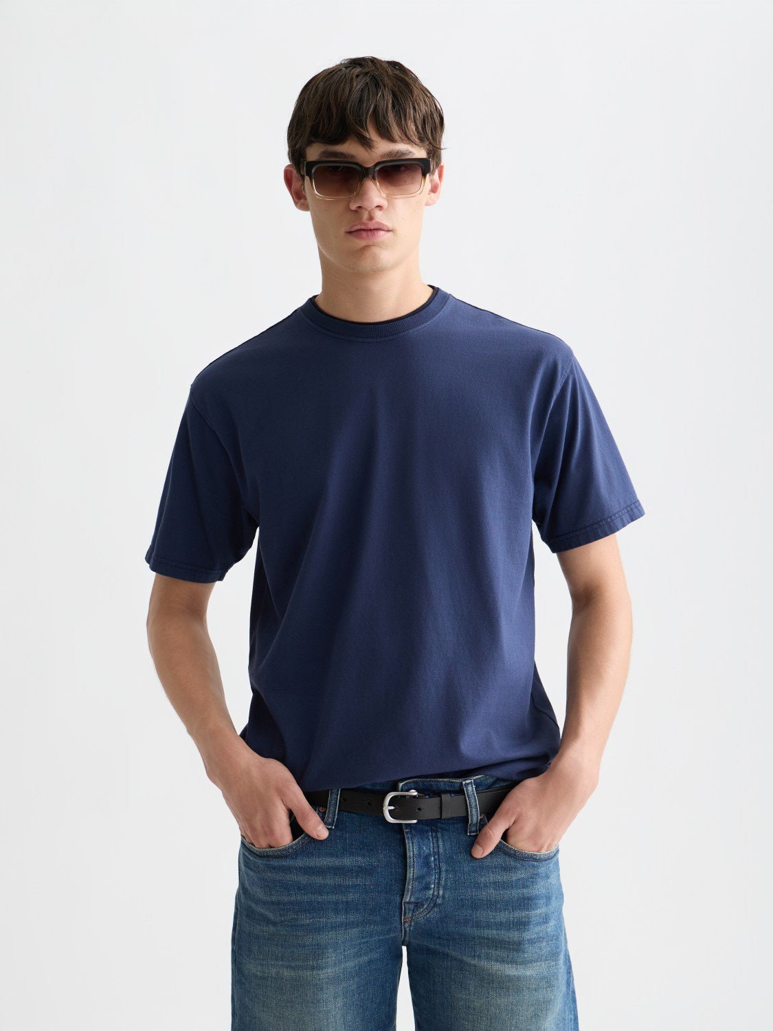 3 Crosses Garment Dye Relaxed Fit T-Shirt - Scotch & Soda South Africa