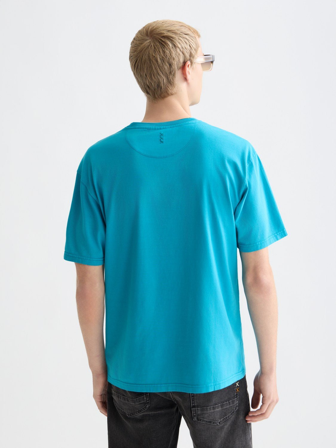3 Crosses Garment Dye Relaxed Fit T-Shirt - Scotch & Soda South Africa