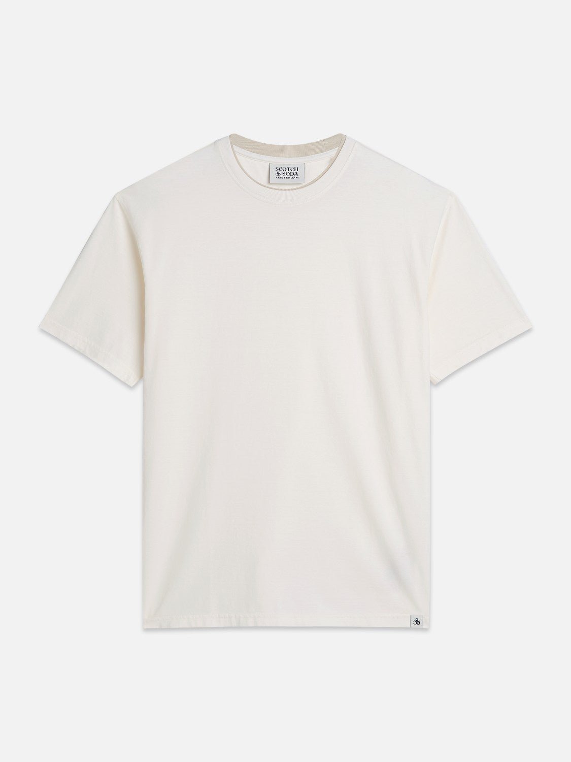 3 Crosses Garment Dye Relaxed Fit T-Shirt - Scotch & Soda South Africa