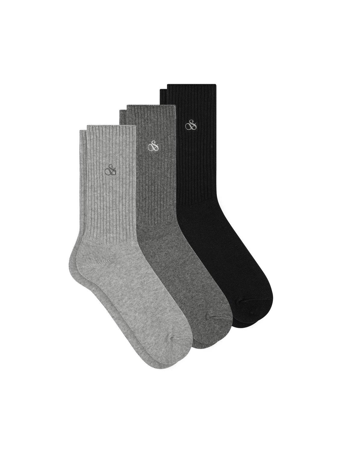 3Pk Mens Non Terry Casual Crew - Scotch & Soda South Africa