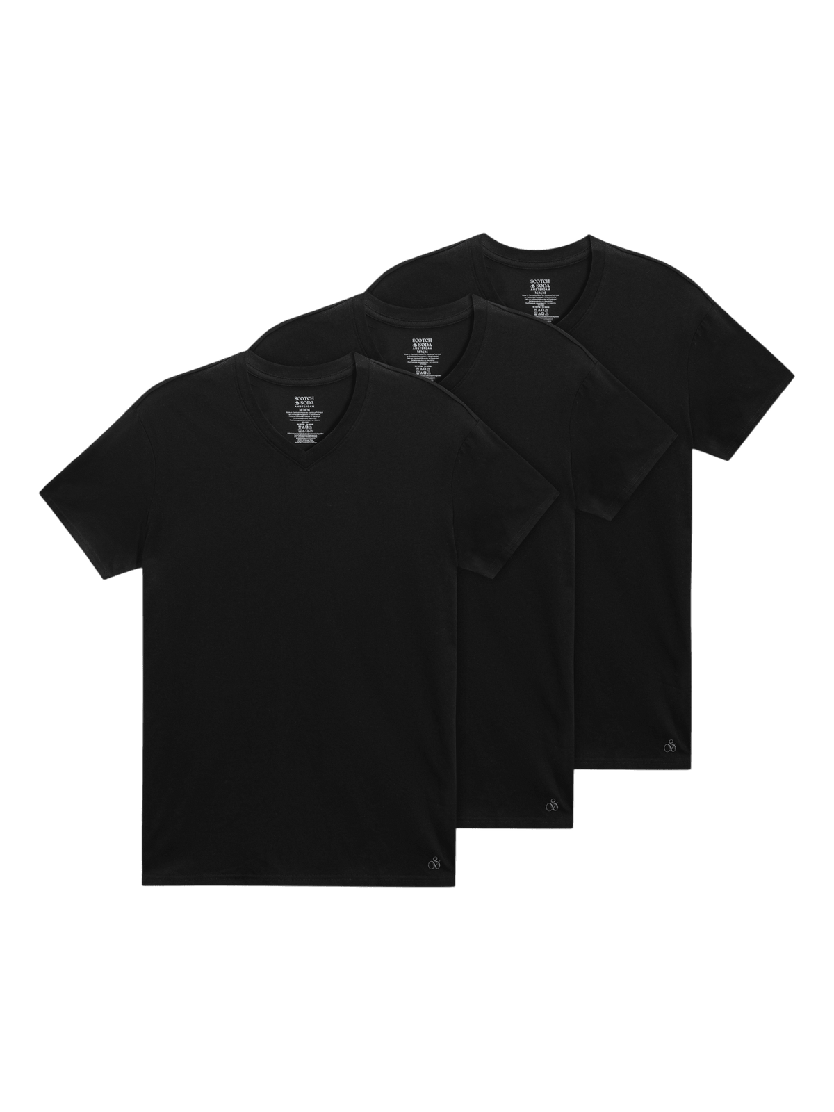 3Pk Mens Ultra Soft V-Neck Tee - Scotch & Soda South Africa