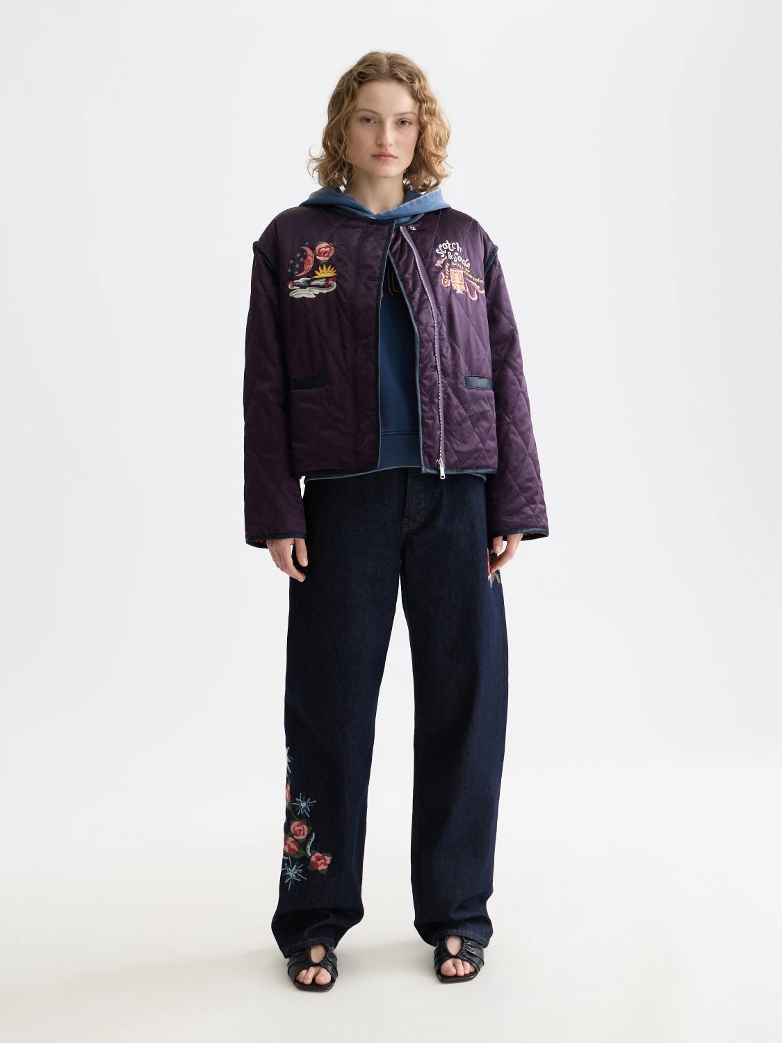 40 Years Embroidered Souvenir Jacket - Scotch & Soda South Africa