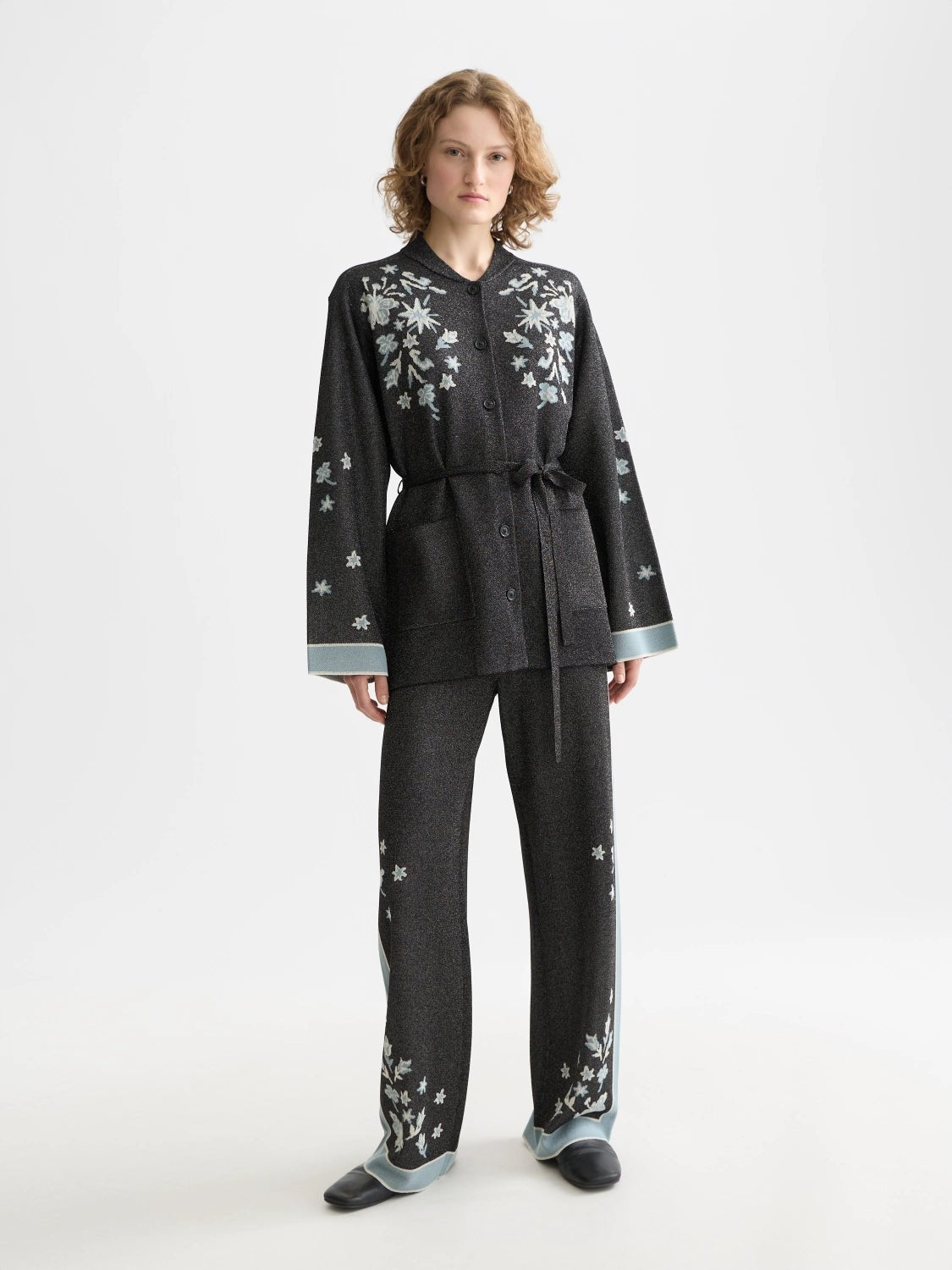 40 Years Jacquard Knitted Trousers - Scotch & Soda South Africa