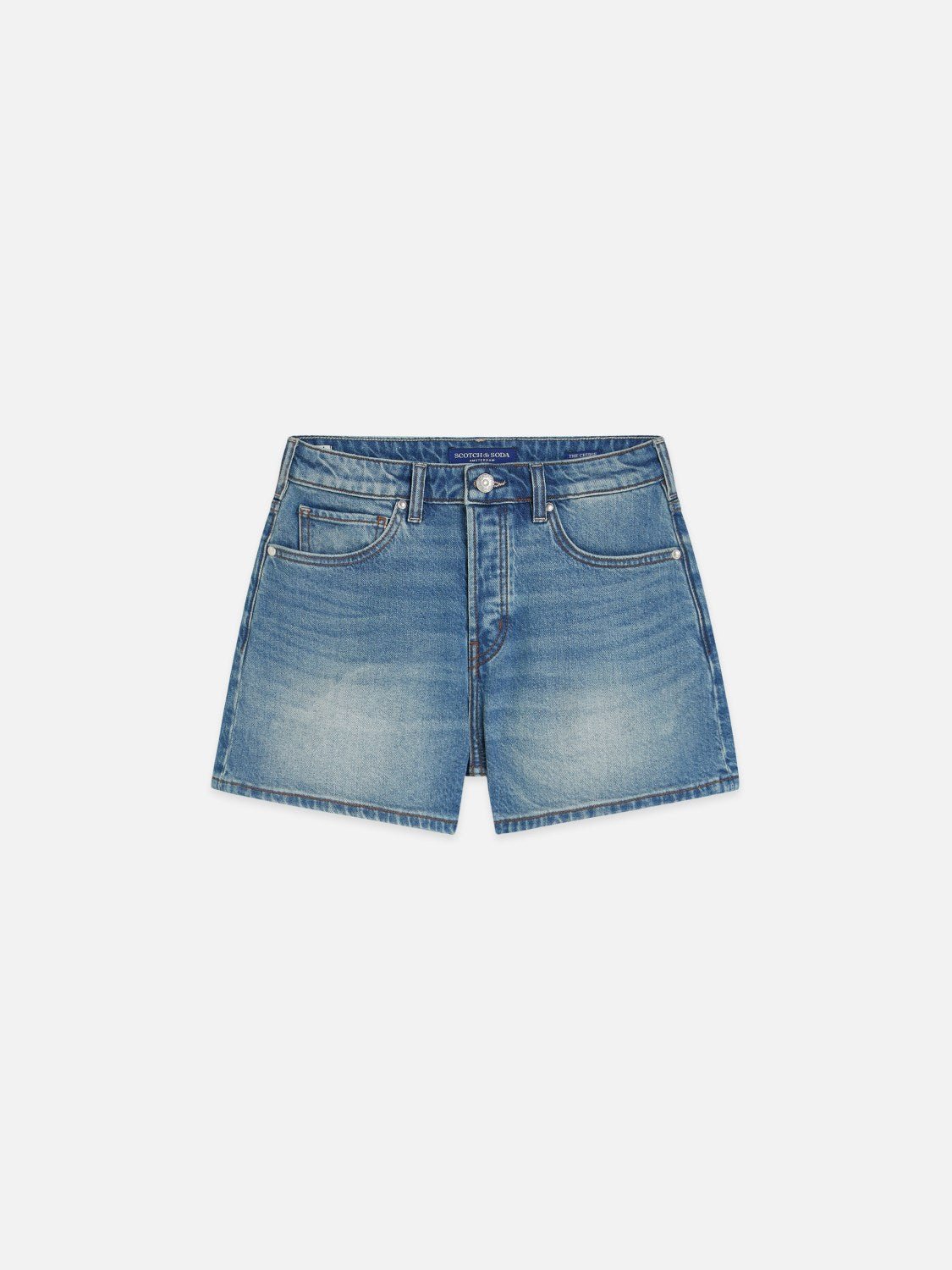 A Line Denim Short - Scotch & Soda South Africa