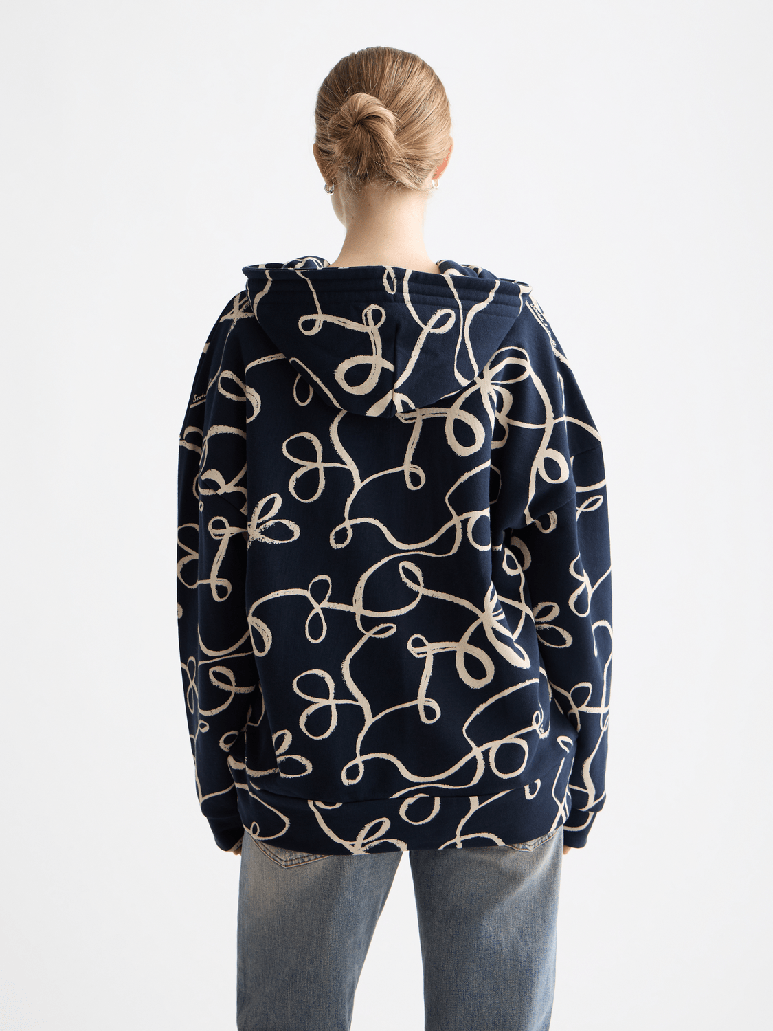 All Over Printed Hoodie - Scotch & Soda South Africa