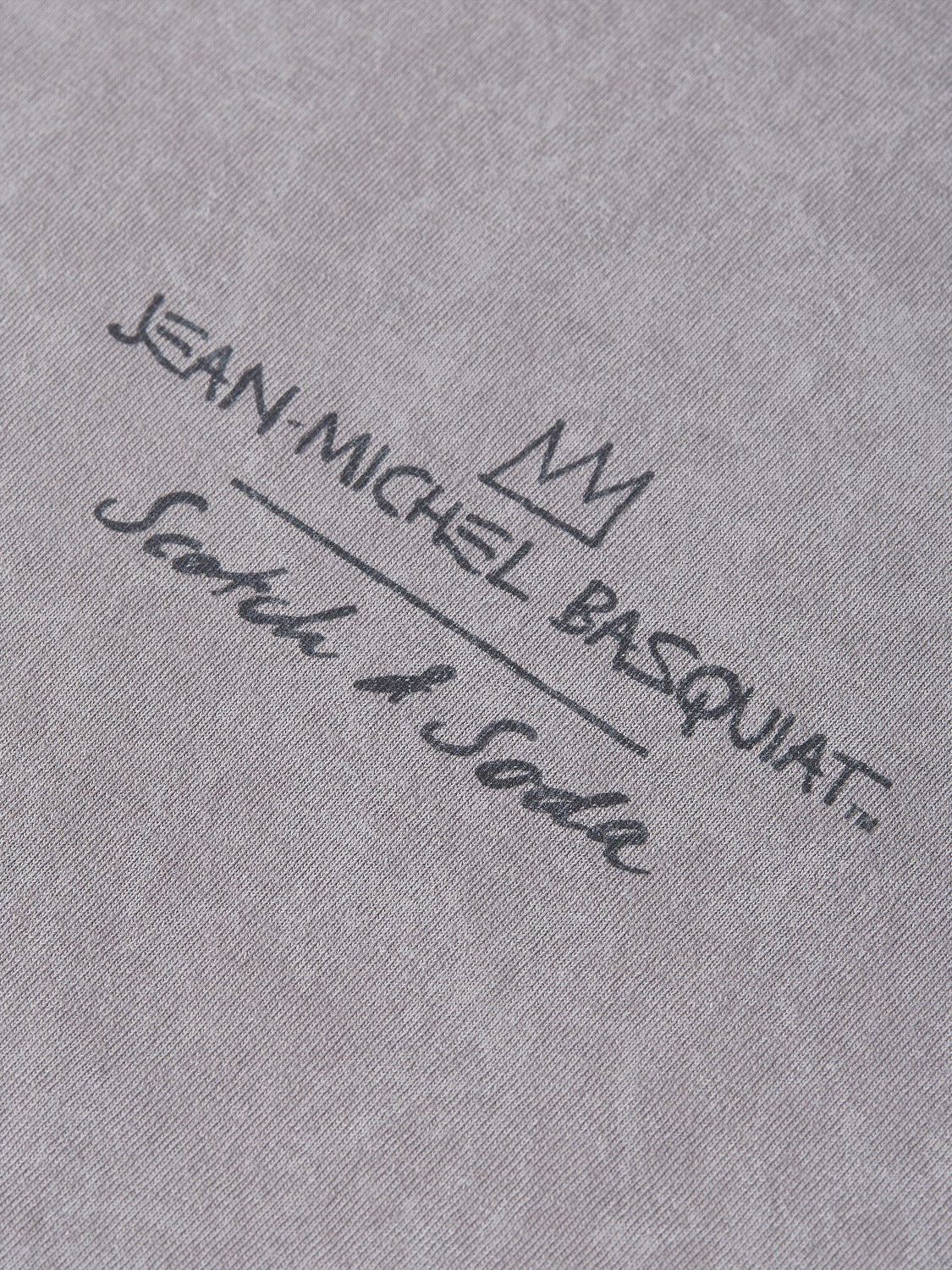 Basquiat Front And Back Artwork Relaxedfit Tshirt - Scotch & Soda South Africa