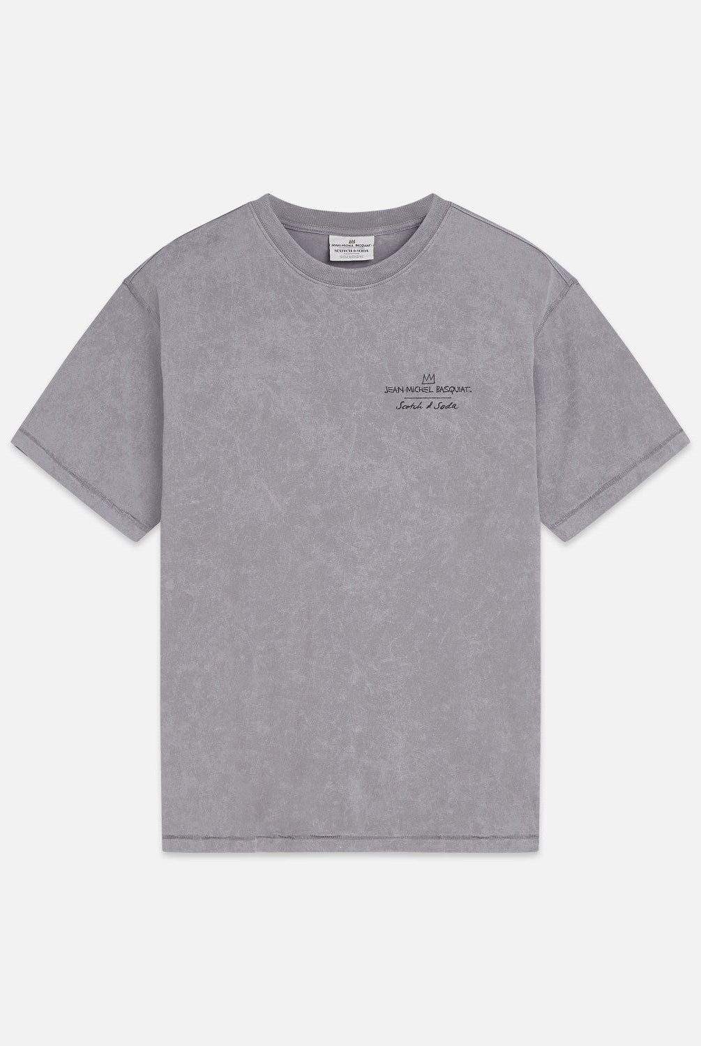 Basquiat Front And Back Artwork Relaxedfit Tshirt - Scotch & Soda South Africa