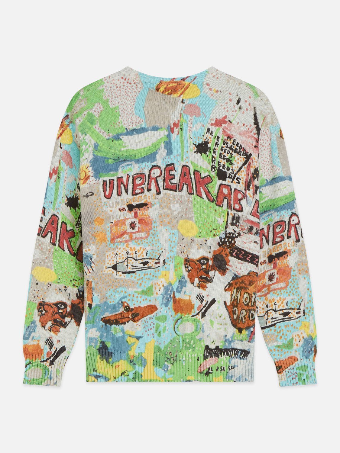 Basquiat Printed Loosefit Pullover - Scotch & Soda South Africa