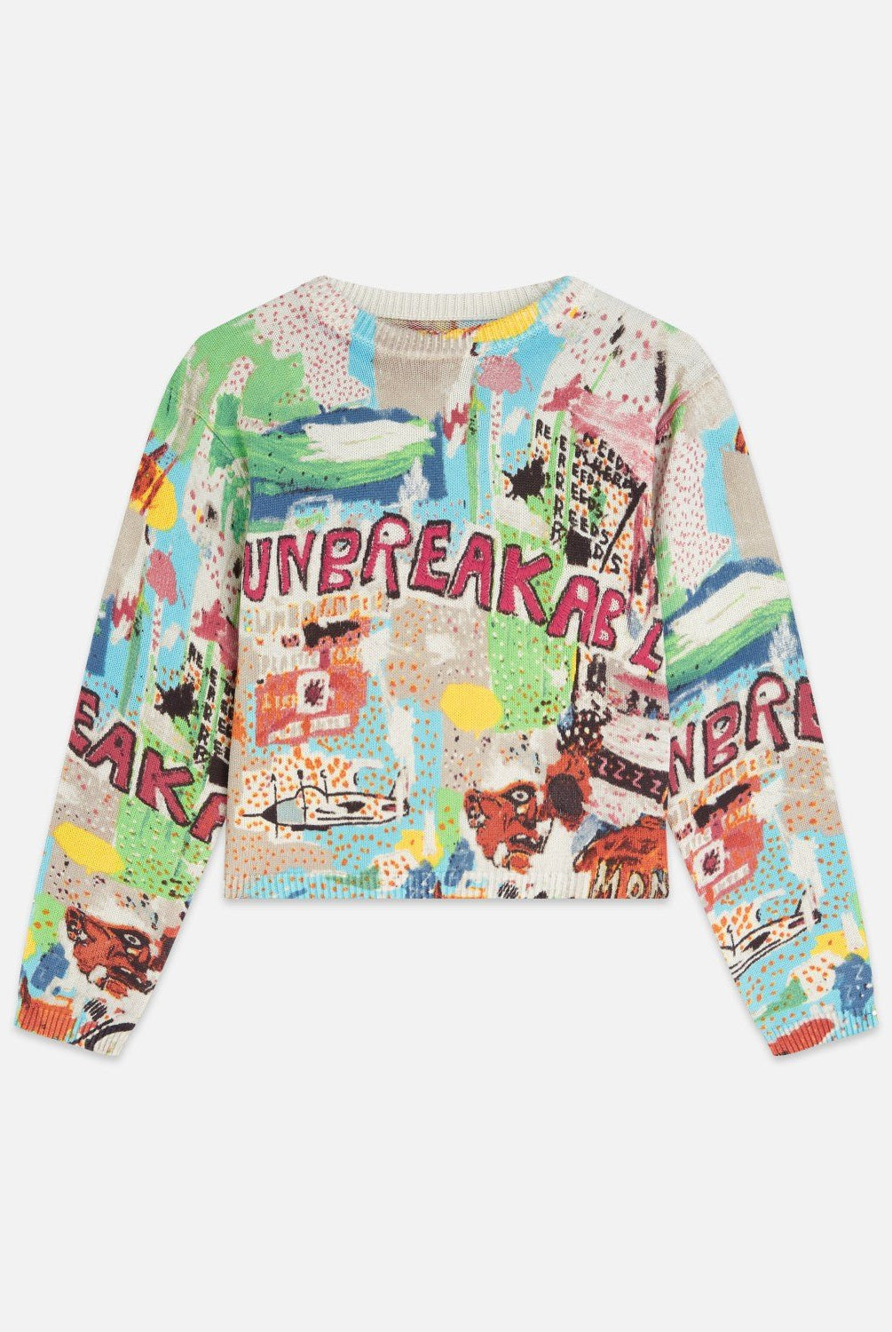 Basquiat Printed Pullover - Scotch & Soda South Africa