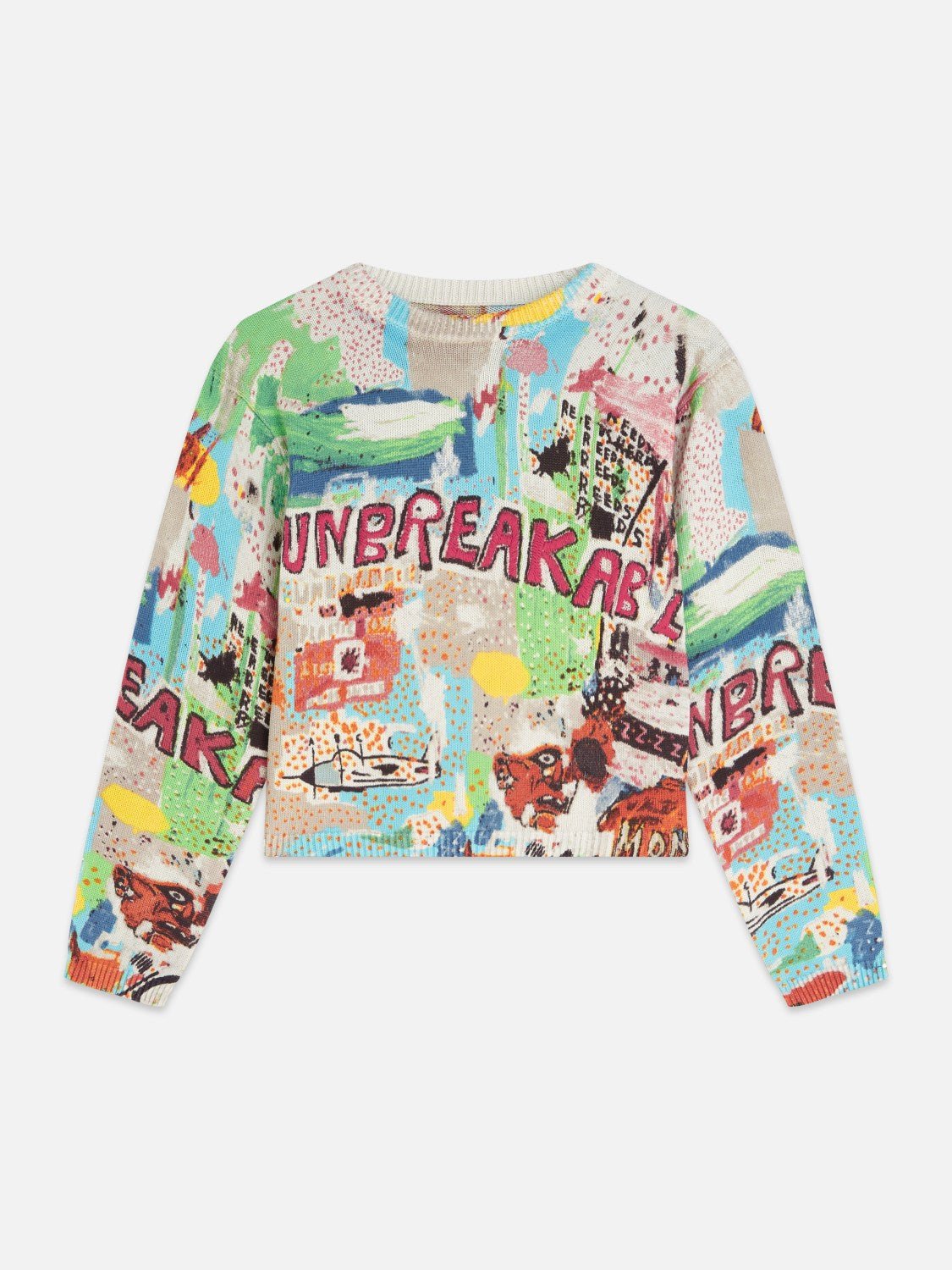Basquiat Printed Pullover - Scotch & Soda South Africa