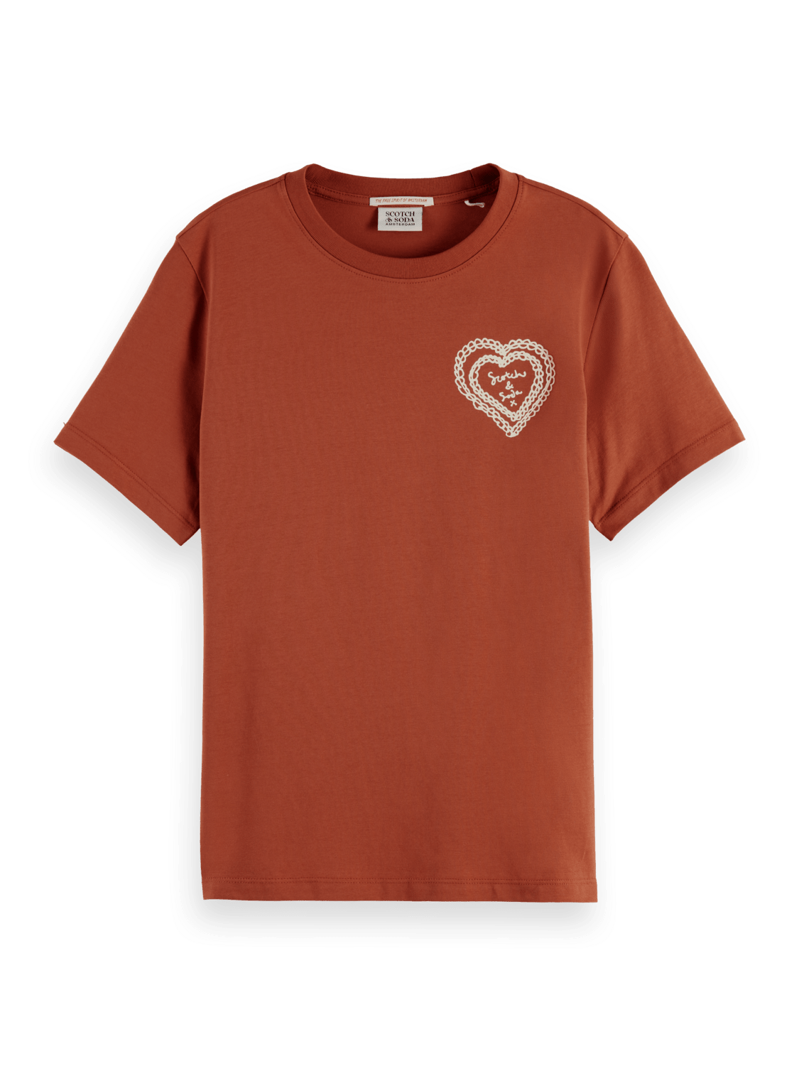 Chest Artwork Regular Fit T-Shirt - Scotch & Soda South Africa