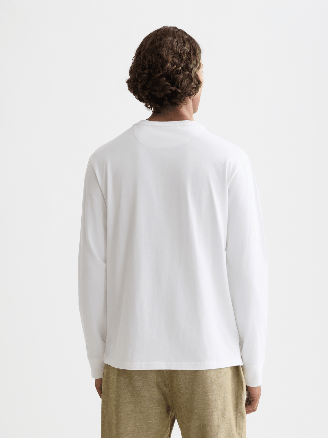Chest Logo Regular-Fit Long-Sleeved T-Shirt - Scotch & Soda South Africa