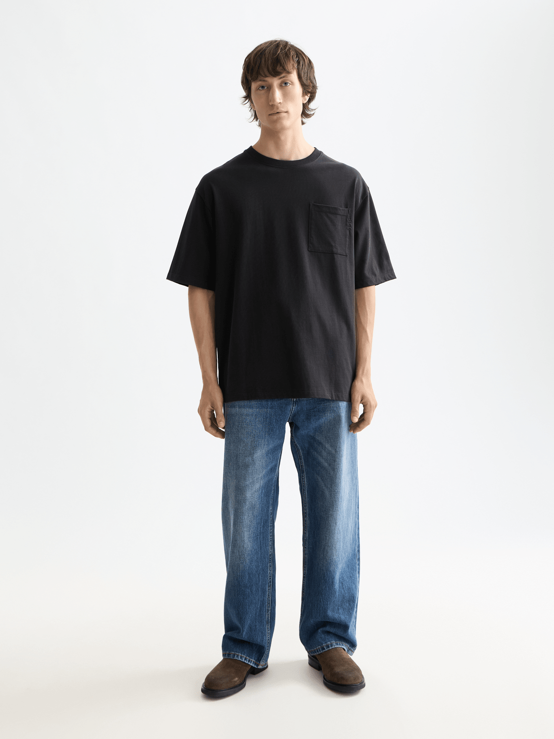 Core - 3 Crosses Loose Fit Pocket T-Shirt - Scotch & Soda South Africa
