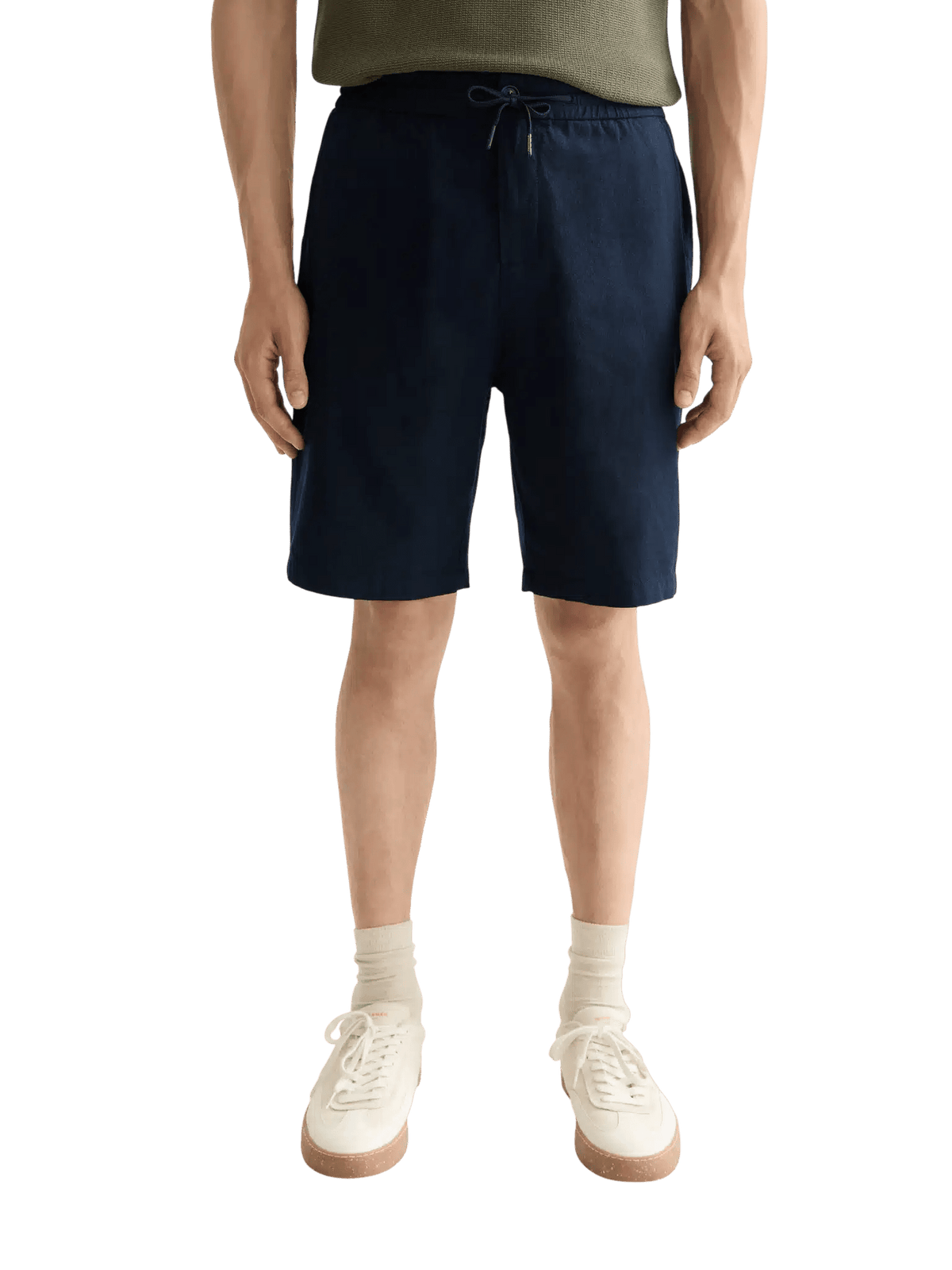 Core - Fave - Cotton-Linen Twill Bermuda Short - Scotch & Soda South Africa