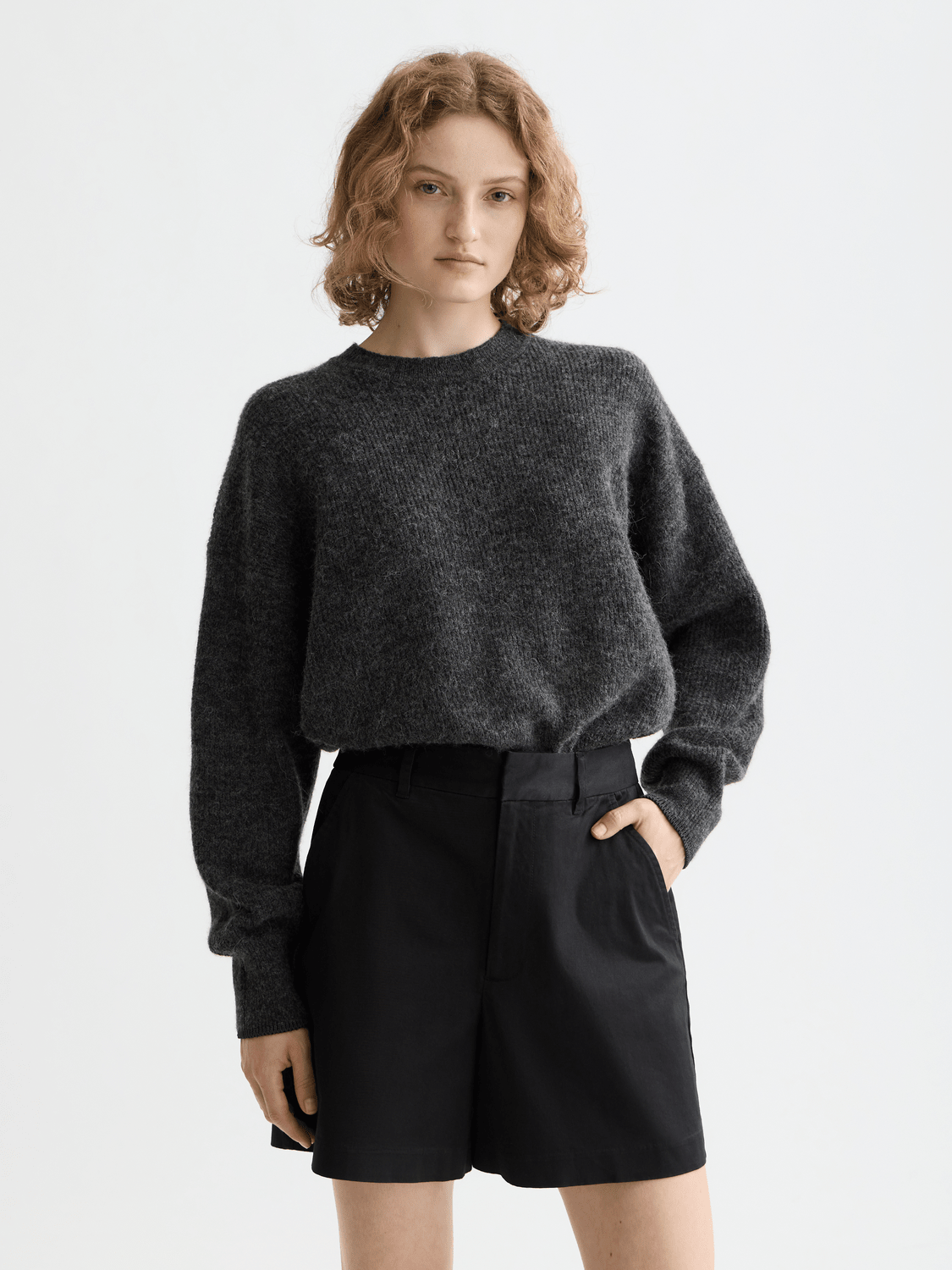 Core Fuzzy Crew Neck Pullover - Scotch & Soda South Africa