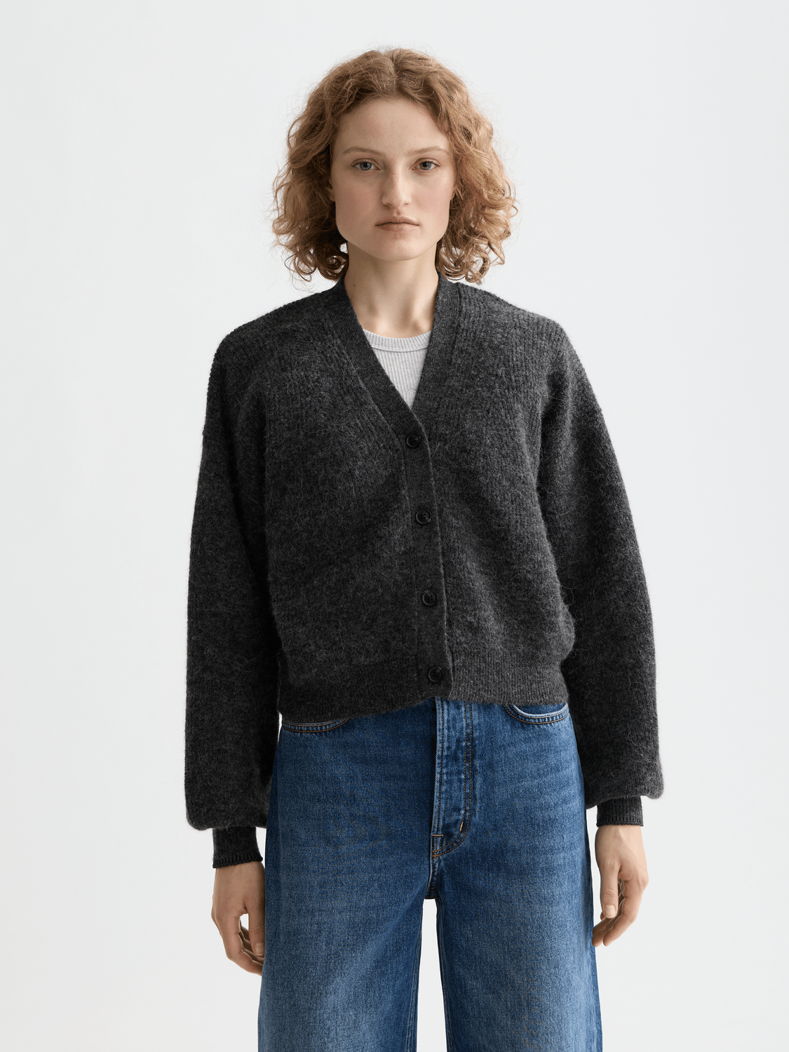 Core Fuzzy Relaxed Cardigan - Scotch & Soda South Africa