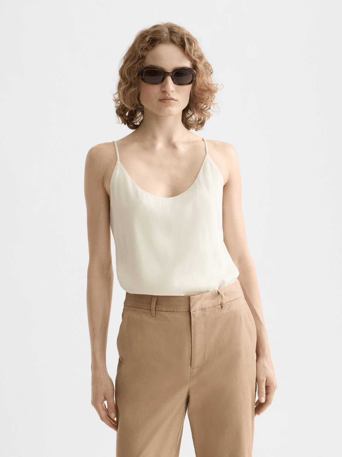 Core Jersey Woven Tank - Scotch & Soda South Africa
