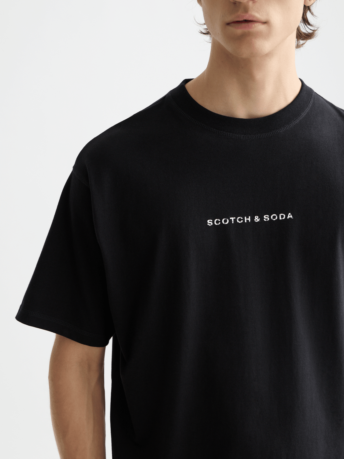 Core - Logo Front Chest T-Shirt - Scotch & Soda South Africa