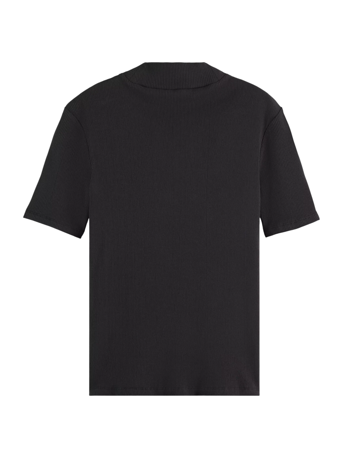 Core Mock Neck Rib T-Shirt - Scotch & Soda South Africa