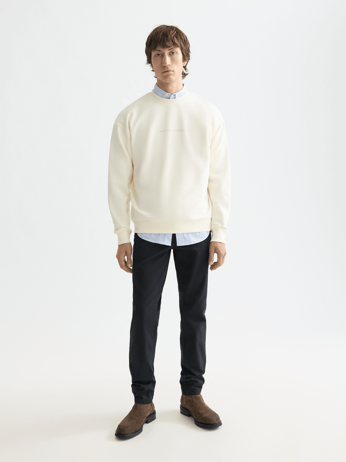 Core - Mott - Stretch Cotton Chino - Scotch & Soda South Africa