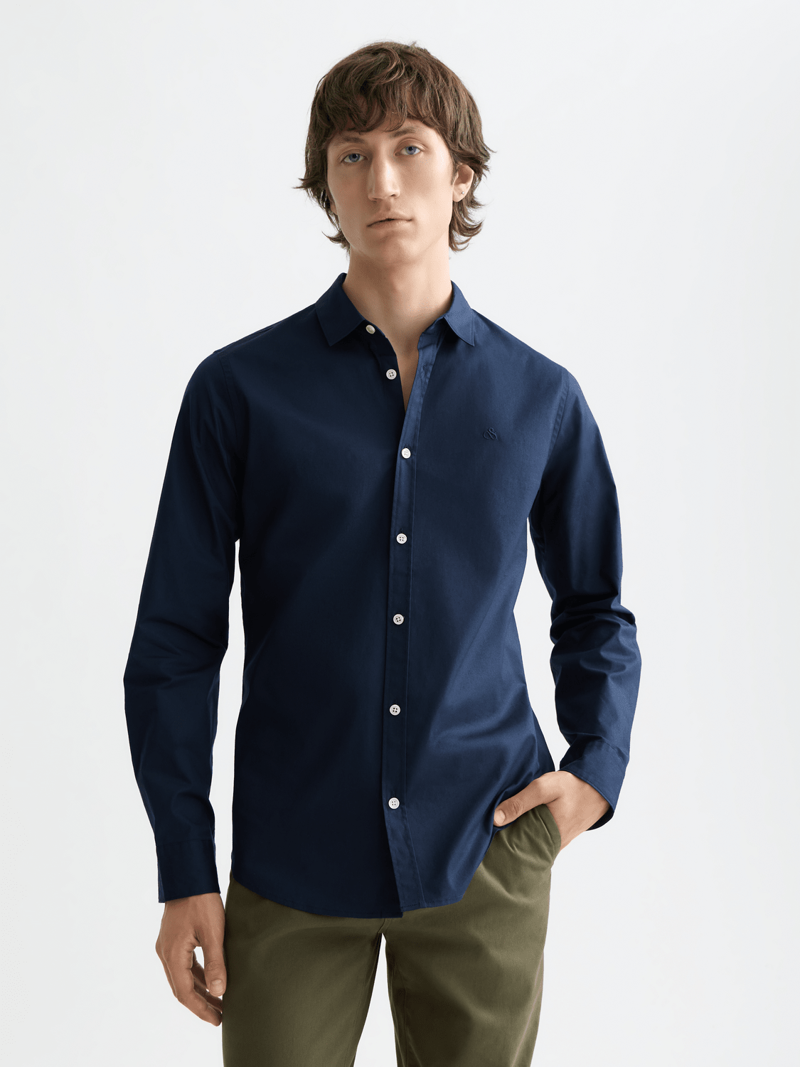 Core Poplin Solid - Scotch & Soda South Africa