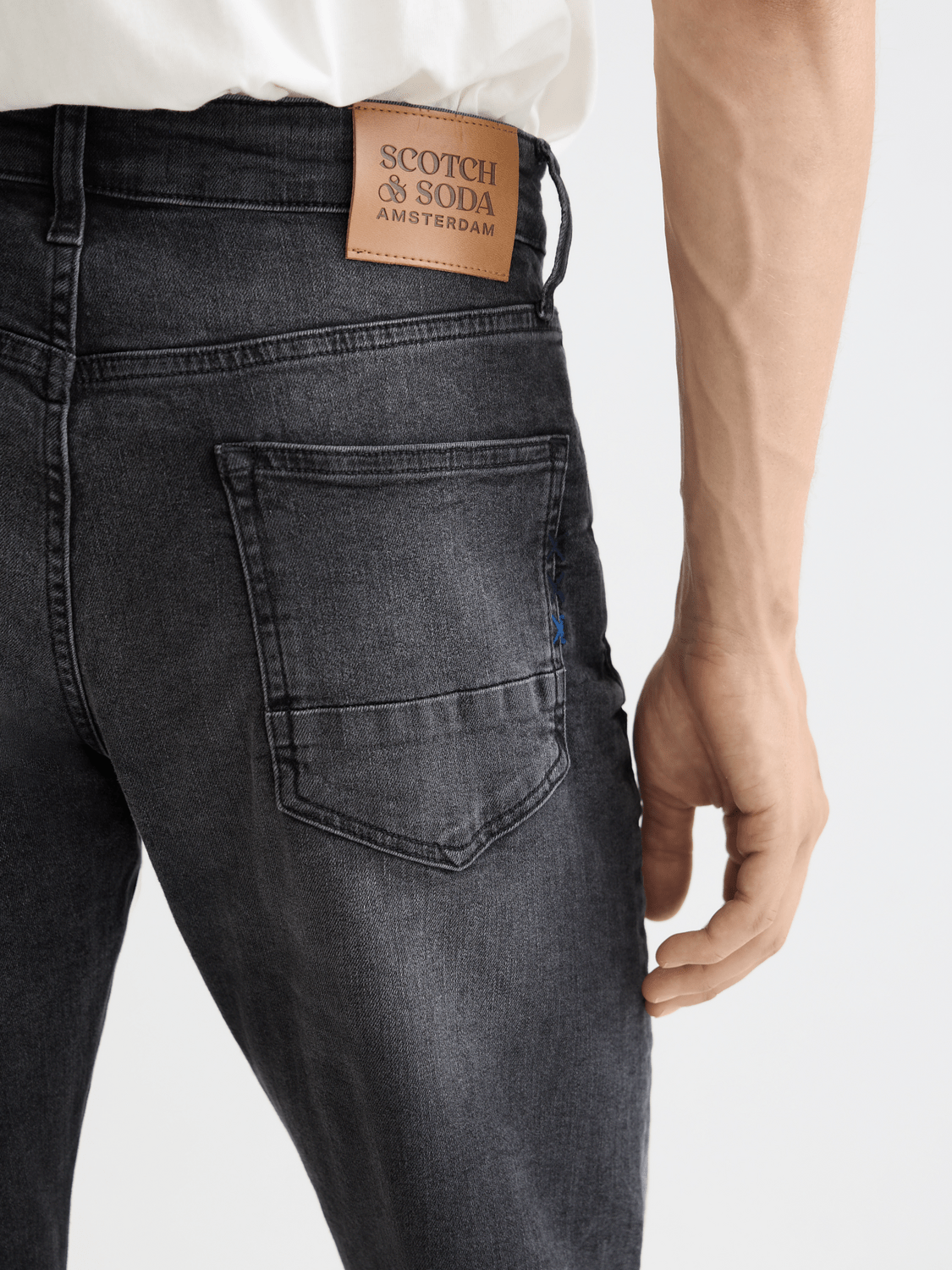 Core Ralston Slim Jeans — Black Night - Scotch & Soda South Africa