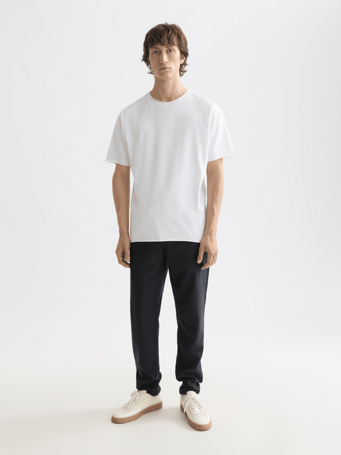 Core Raw-Edged Relaxed-Fit Garment-Dyed T-Shirt - Scotch & Soda South Africa