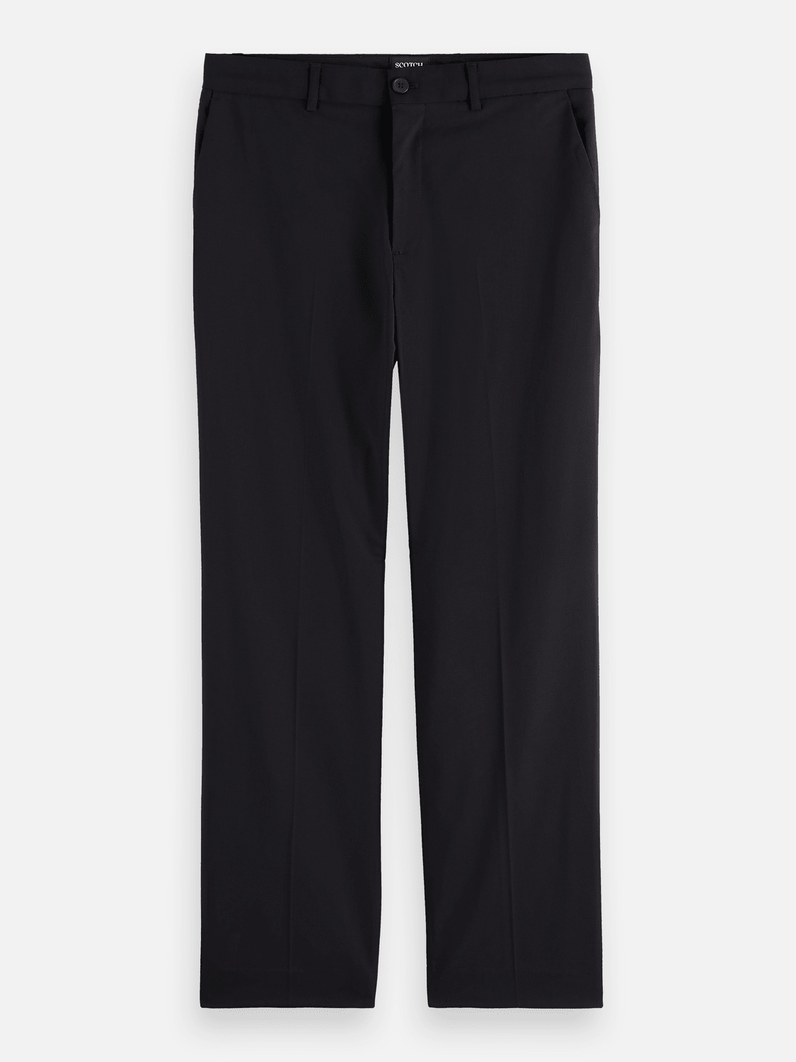 Core Relaxed Straight Fit Cool-Wool Blend Chino - Scotch & Soda South Africa