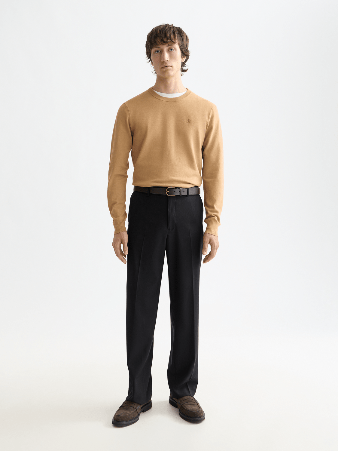 Core Relaxed Straight Fit Cool-Wool Blend Chino - Scotch & Soda South Africa