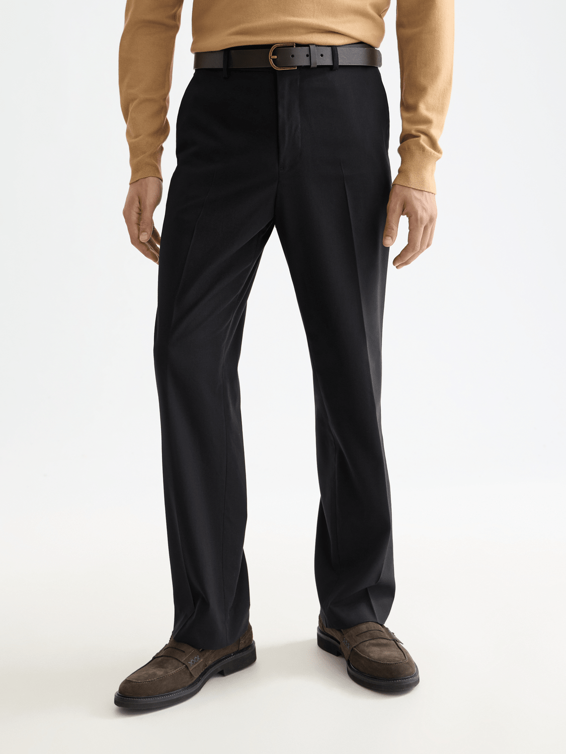 Core Relaxed Straight Fit Cool-Wool Blend Chino - Scotch & Soda South Africa