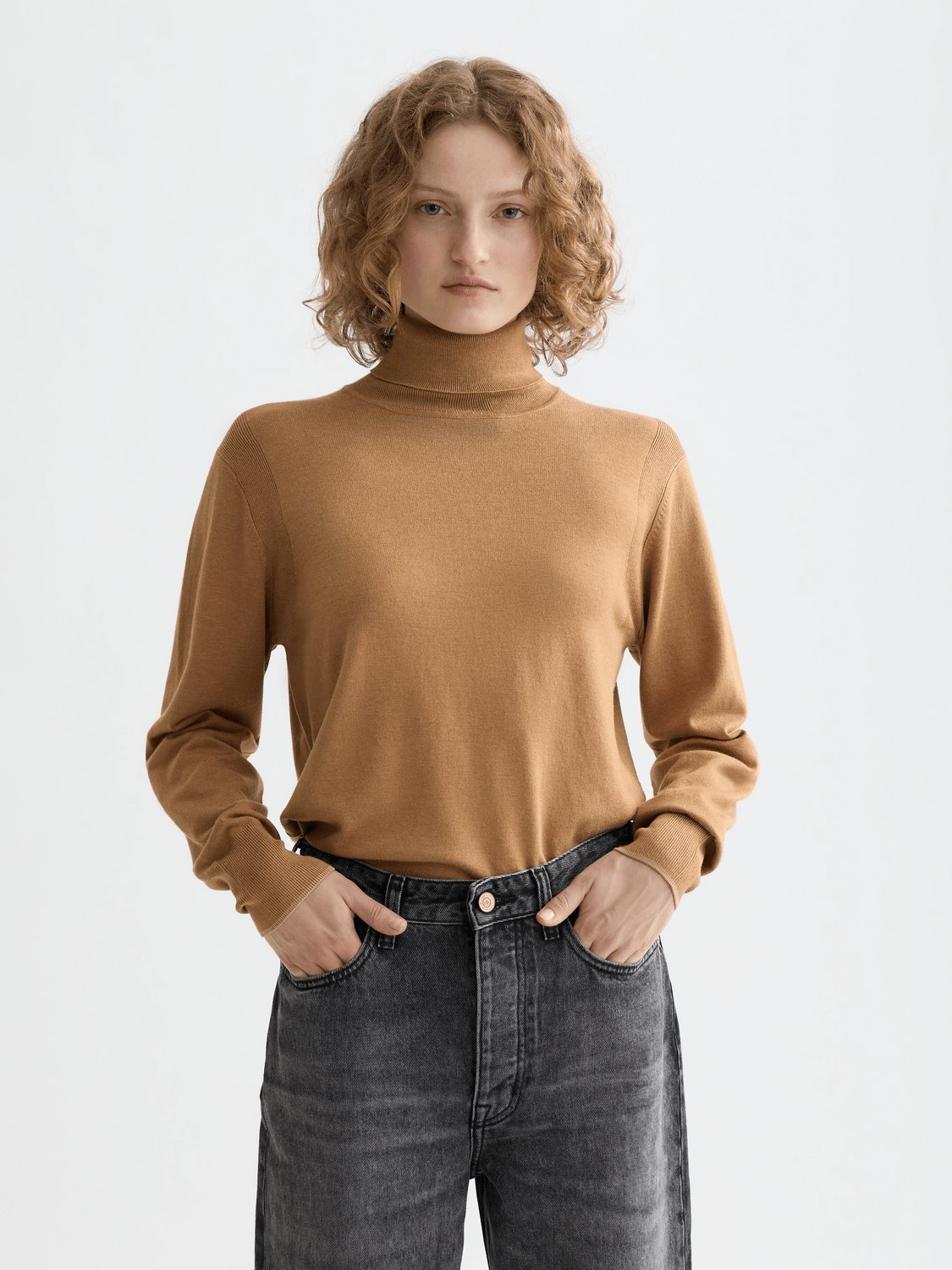 Core Roll Neck Relaxed Pullover - Scotch & Soda South Africa