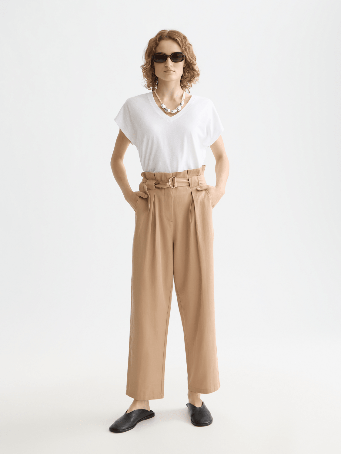 Core Slub V-Neck T-Shirt - Scotch & Soda South Africa