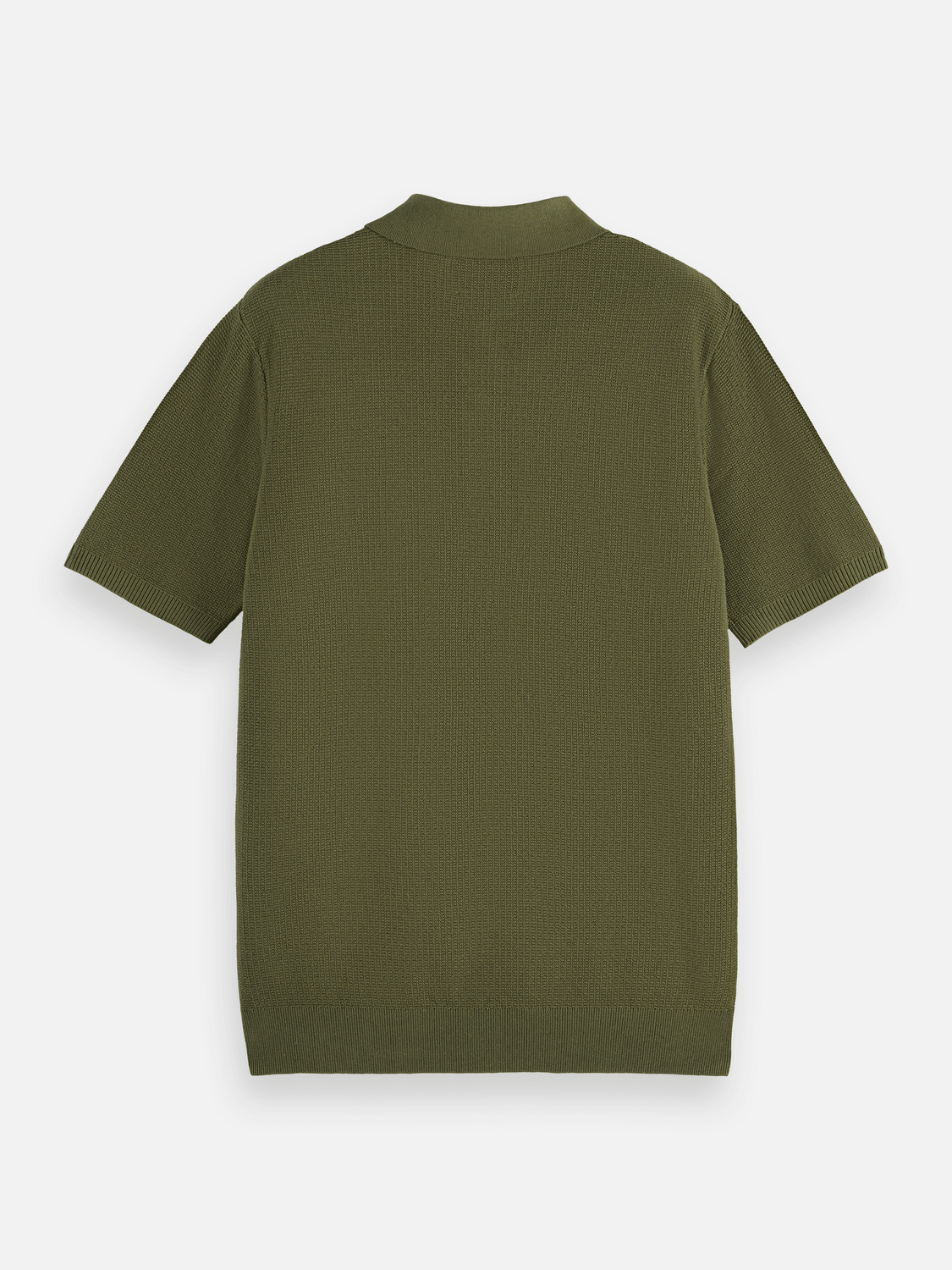 Core - Structured Knitted Regular-Fit Polo - Scotch & Soda South Africa
