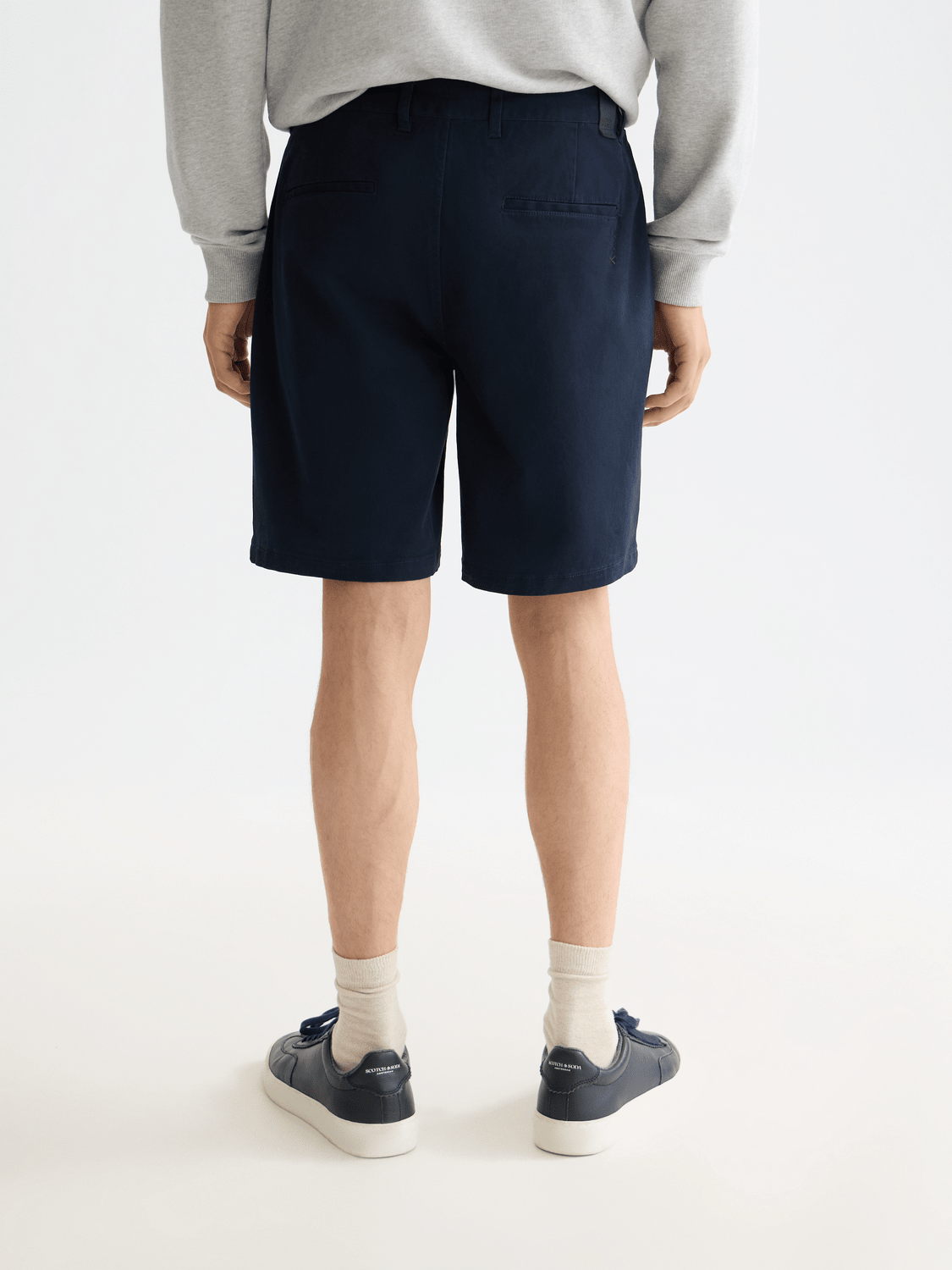 Core Stuart Cotton-Blend Twill Regular-Fit Short - Scotch & Soda South Africa