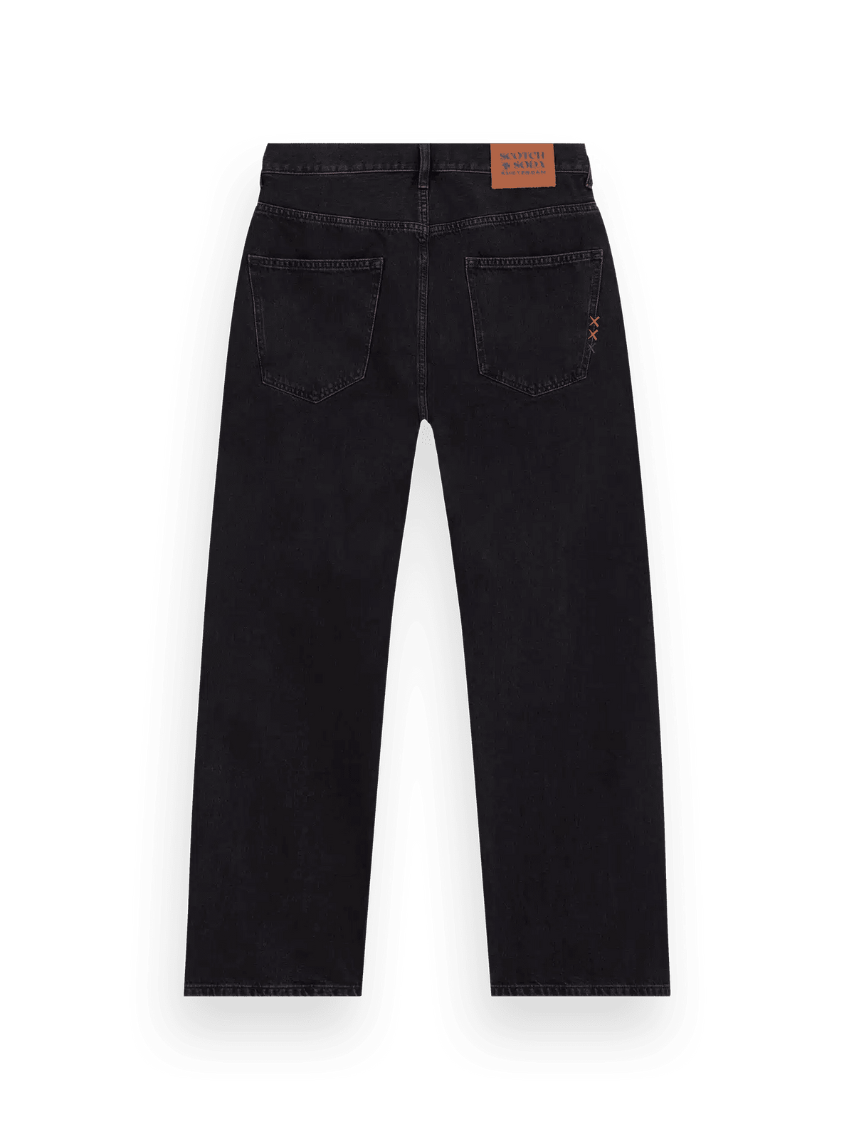 Core The Pitch Loose Fit Jeans - Black Buzz - Scotch & Soda South Africa