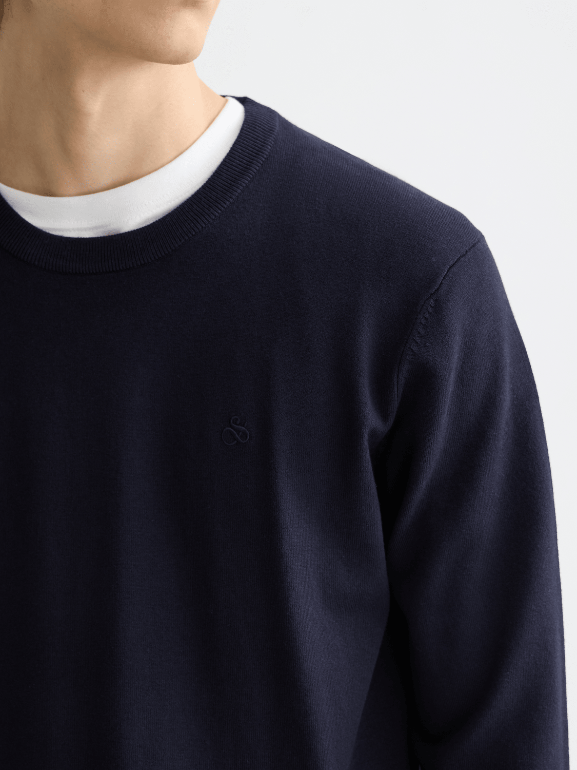 Core - Viscose Pullover Crewneck - Scotch & Soda South Africa