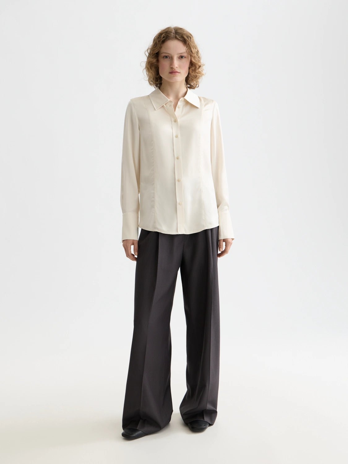 Core Viscose Satin Shirt - Scotch & Soda South Africa