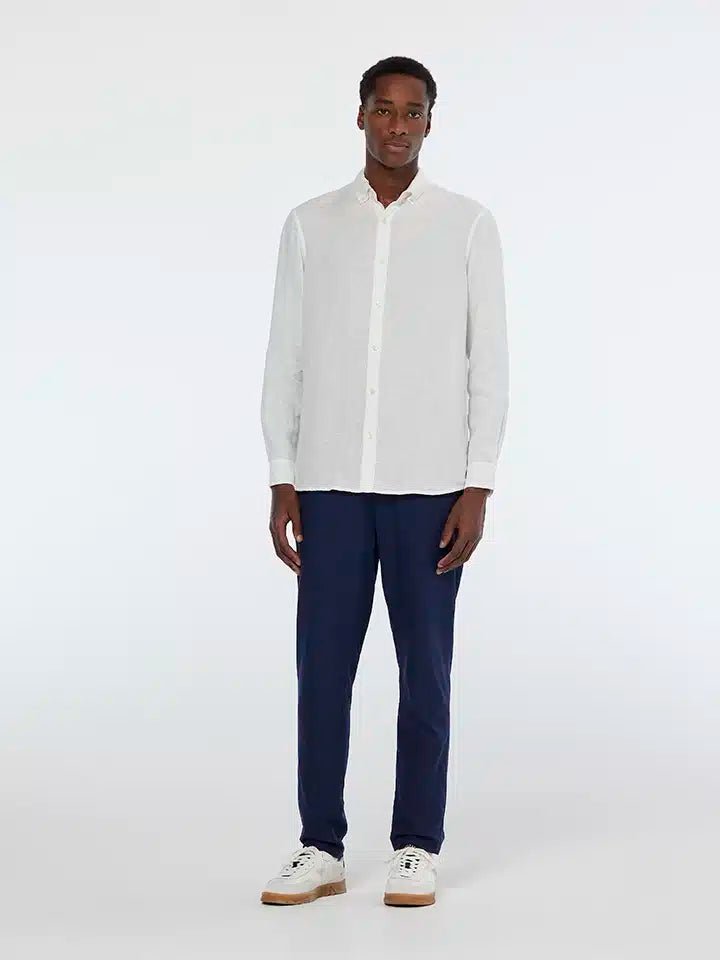 Core - Warren - Cotton/ Linen Twill Jogger - Scotch & Soda South Africa