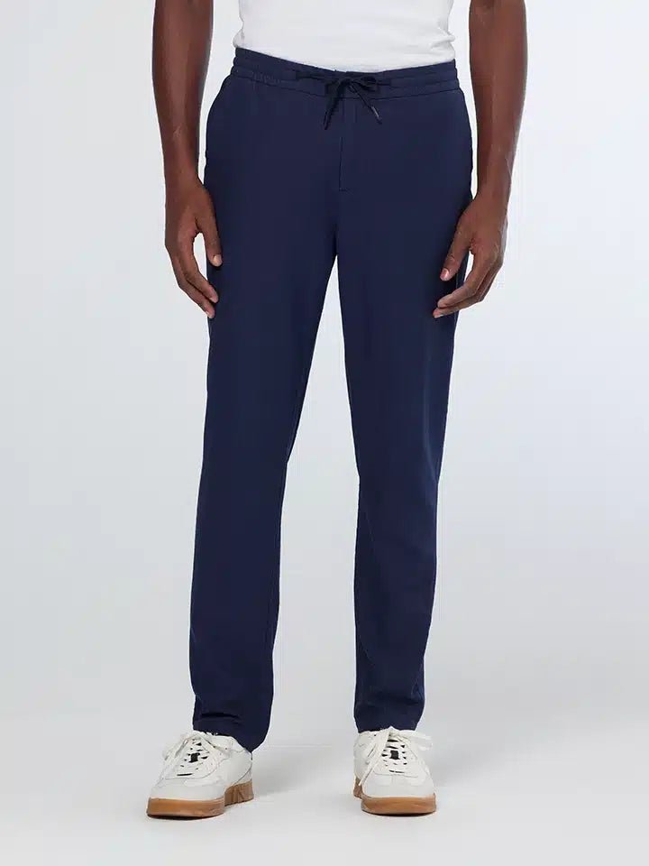 Core - Warren - Cotton/ Linen Twill Jogger - Scotch & Soda South Africa