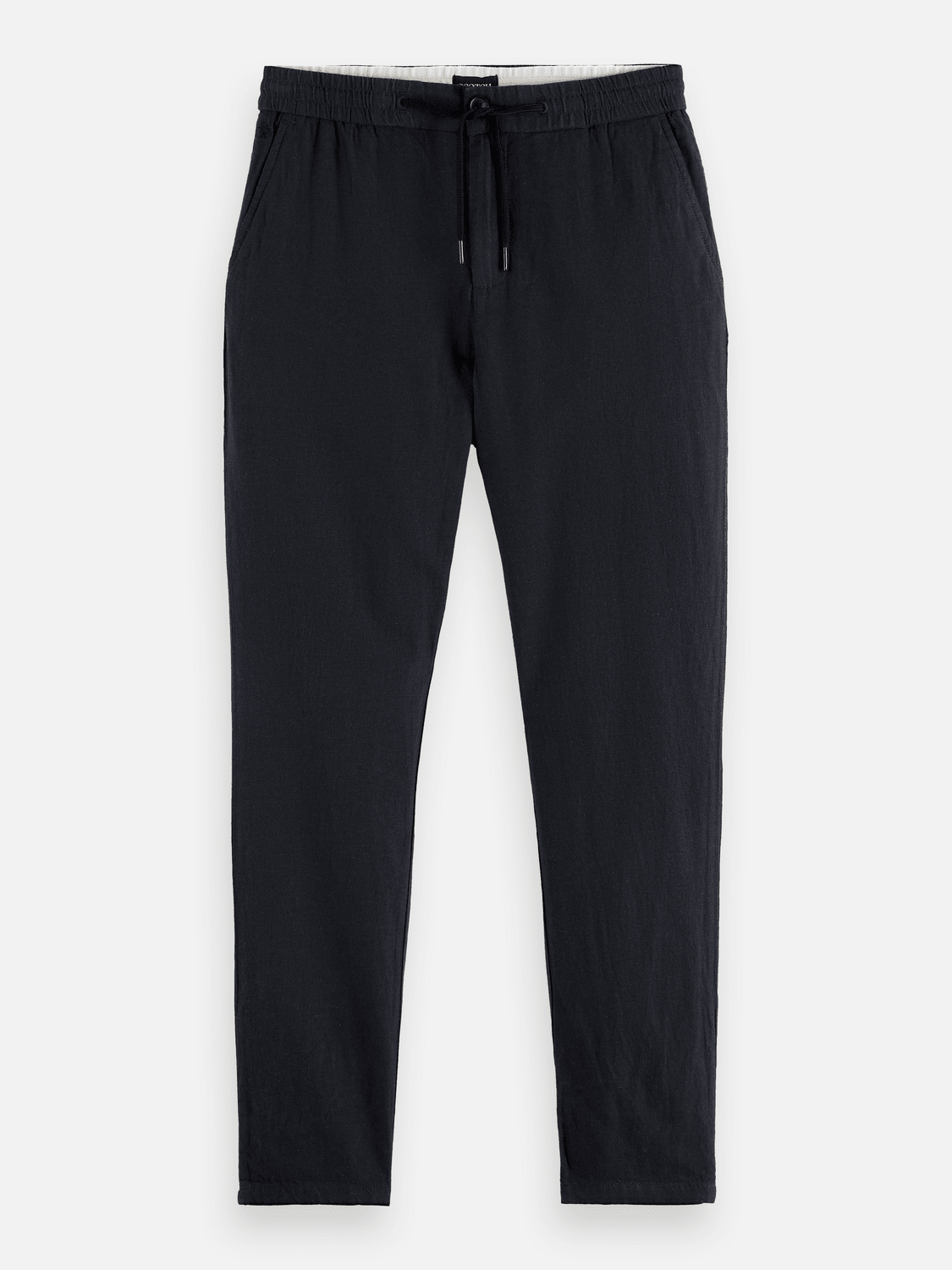 Core - Warren - Cotton/ Linen Twill Jogger - Scotch & Soda South Africa