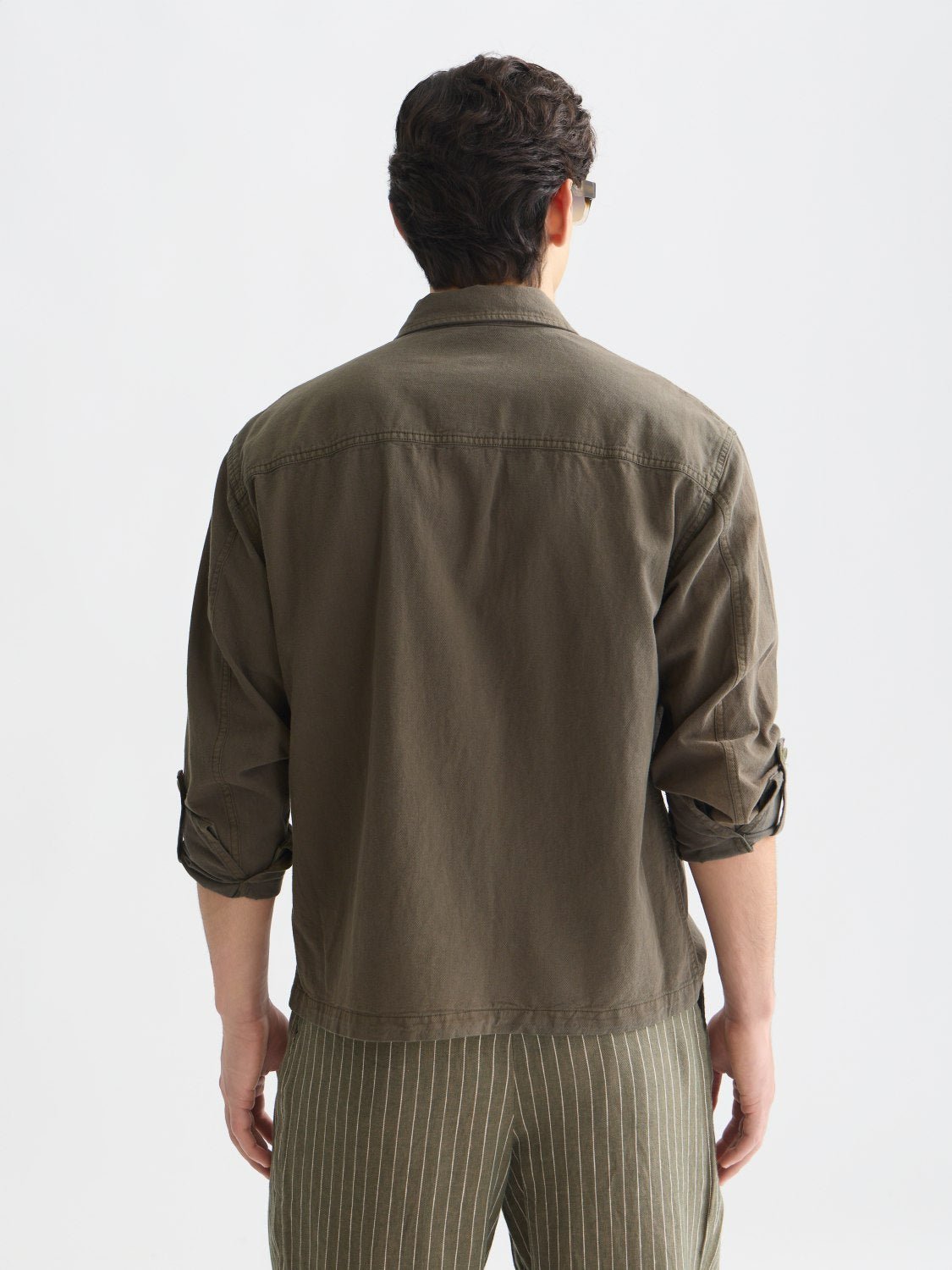 Cottonlinen Overshirt - Scotch & Soda South Africa