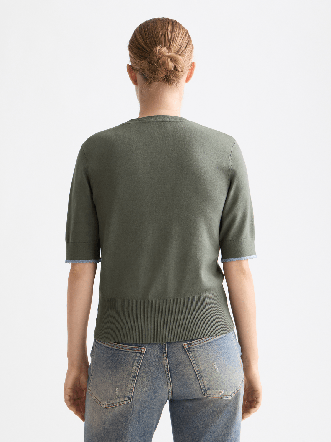 Crew Neck Short Sleeve Pullover - Scotch & Soda South Africa