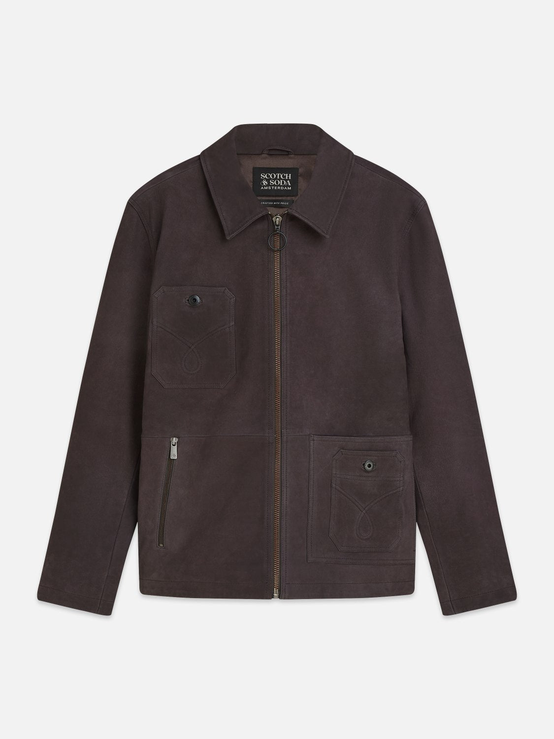 Dispatch Suede Jacket - Scotch & Soda South Africa