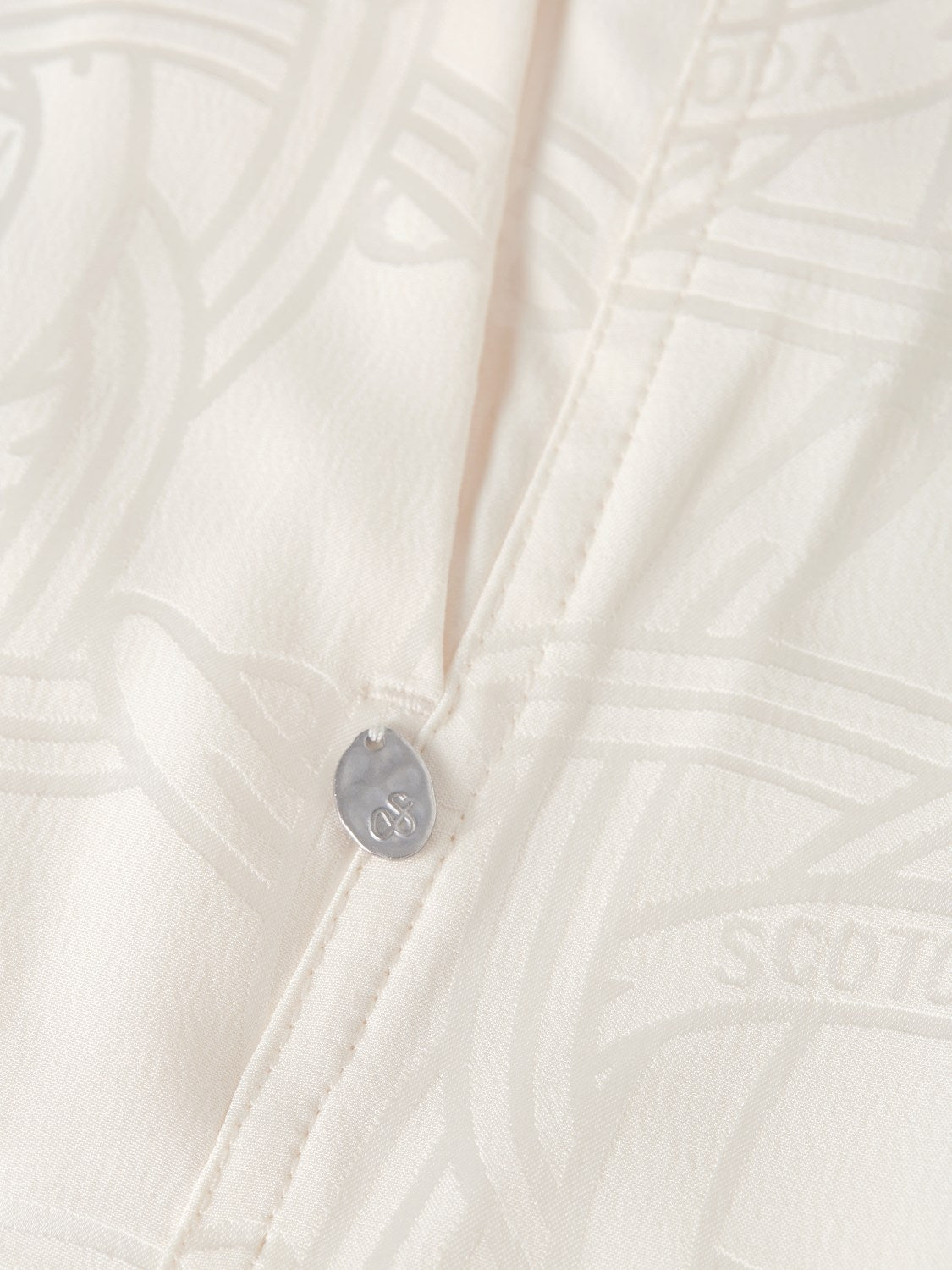 Eleni - Jaquard High Rise Wide Leg Pyjama Pants - Scotch & Soda South Africa