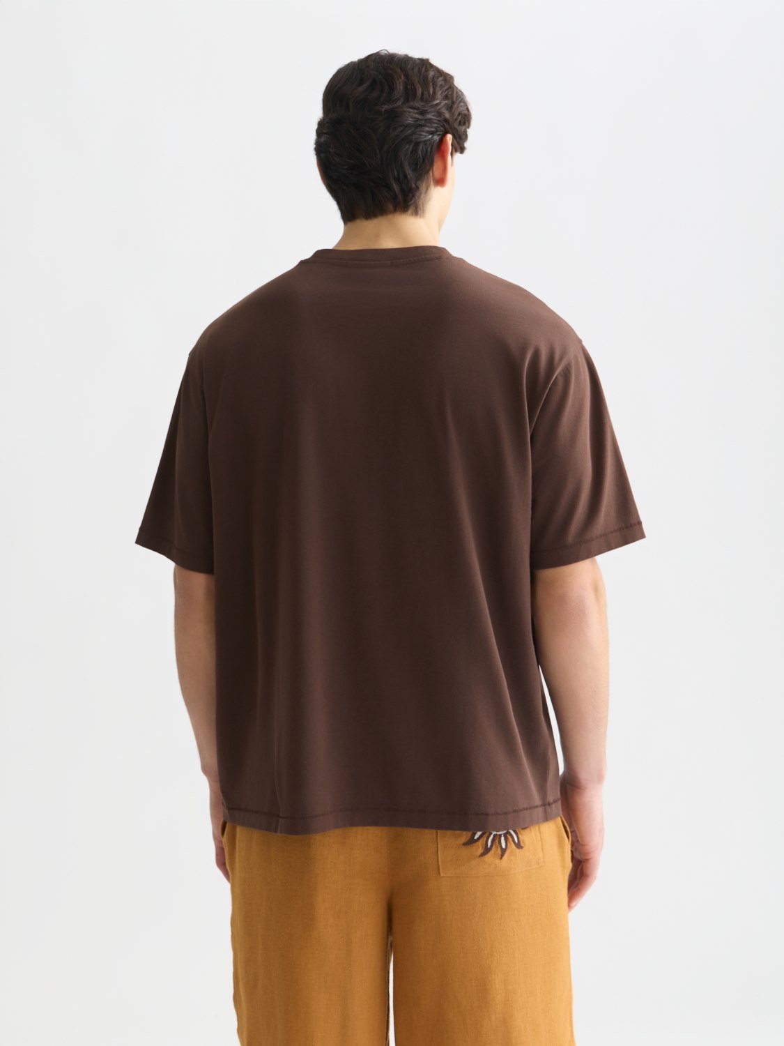 Embroidered Artwork Loosefit Tshirt - Scotch & Soda South Africa