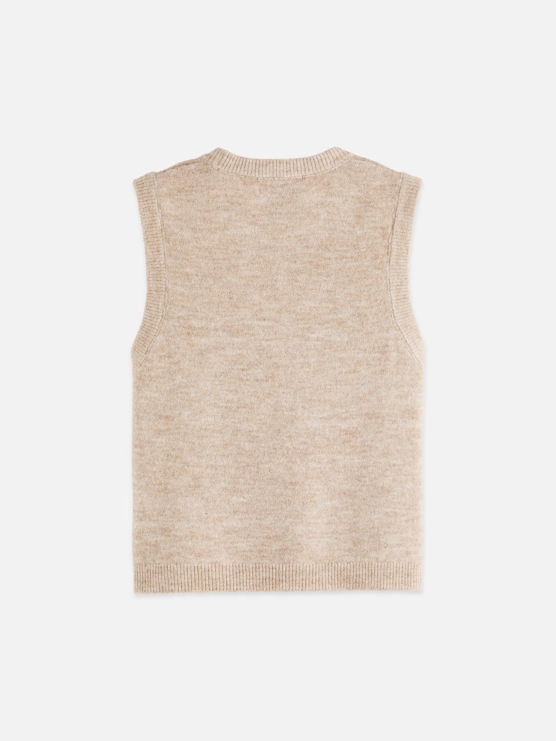 Embroidered Crew Neck Knitted Tank - Scotch & Soda South Africa