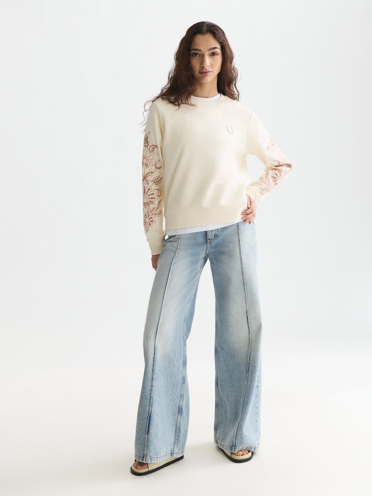 Embroidered Regular-Fit Sweatshirt - Scotch & Soda South Africa