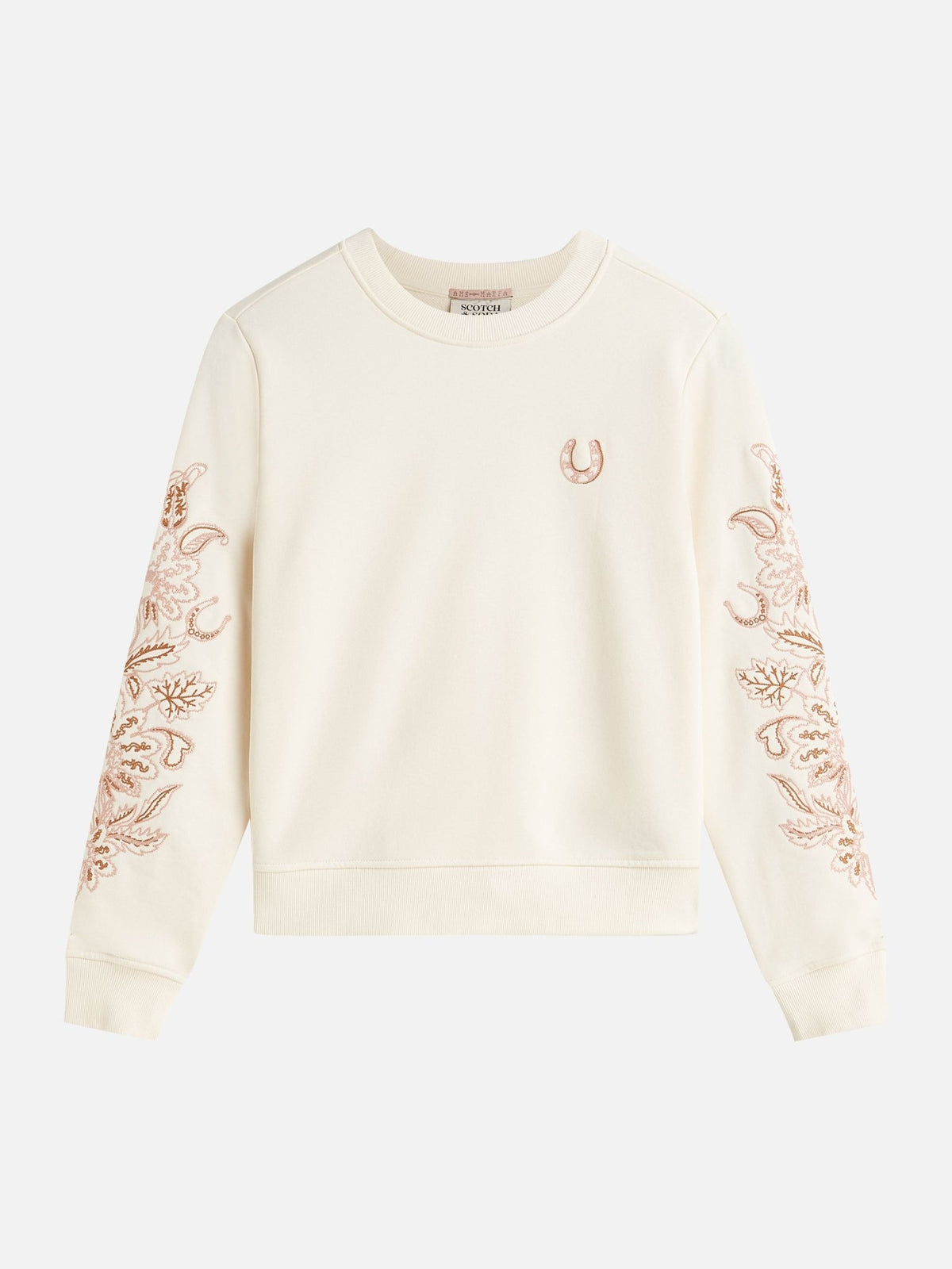 Embroidered Regular-Fit Sweatshirt - Scotch & Soda South Africa