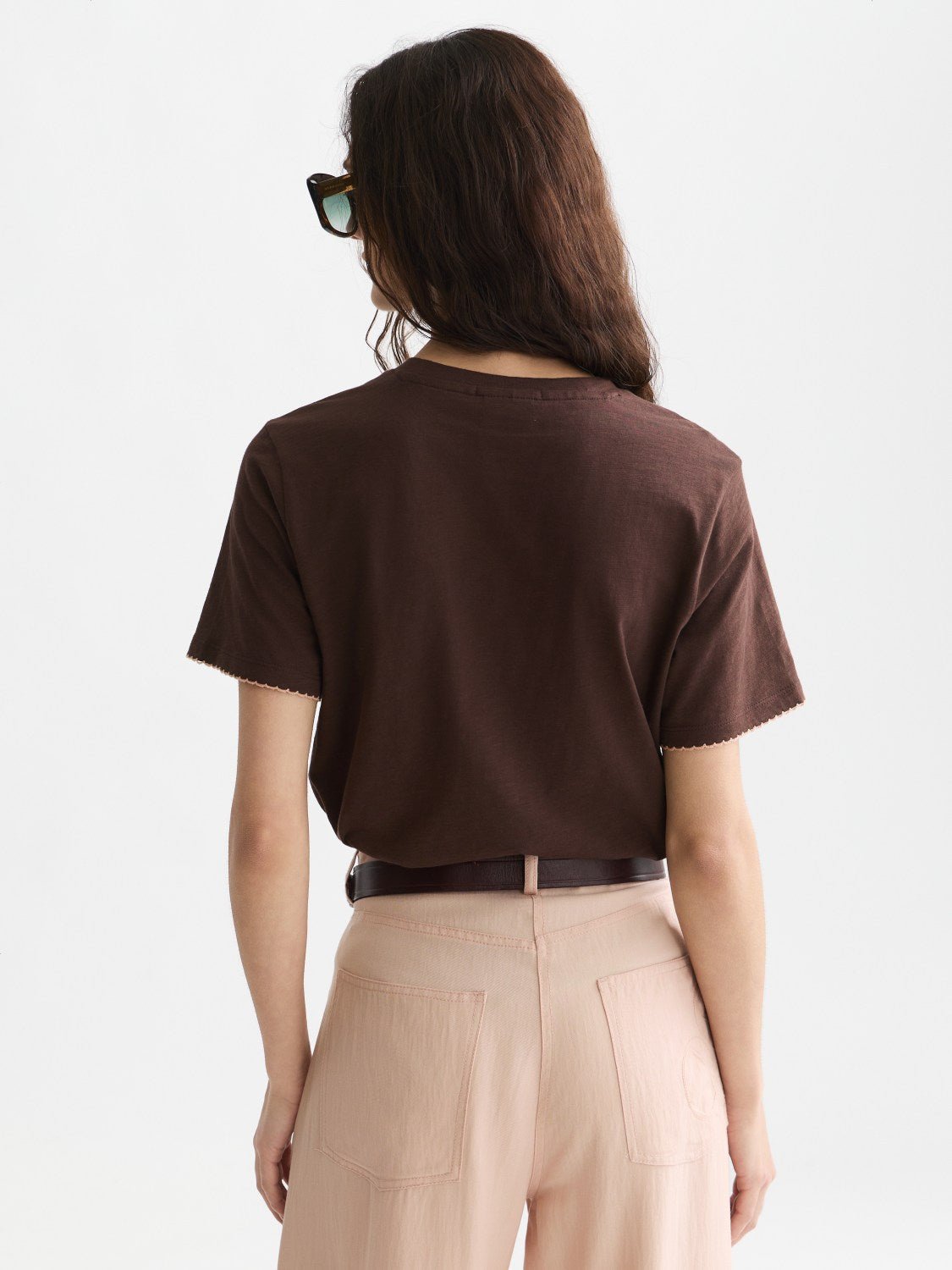 Embroidered Slub Regular-Fit T-Shirt - Scotch & Soda South Africa